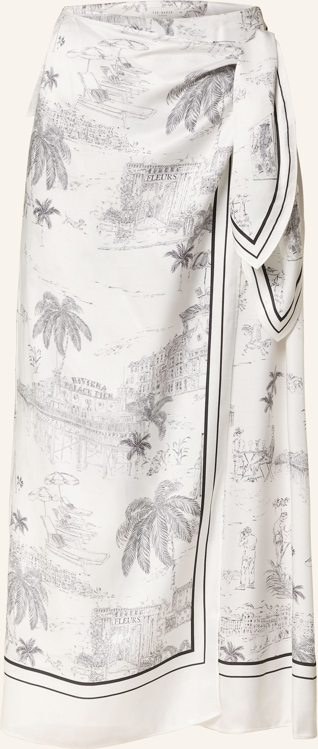 Ted Baker Rock Melva In Wickeloptik weiss