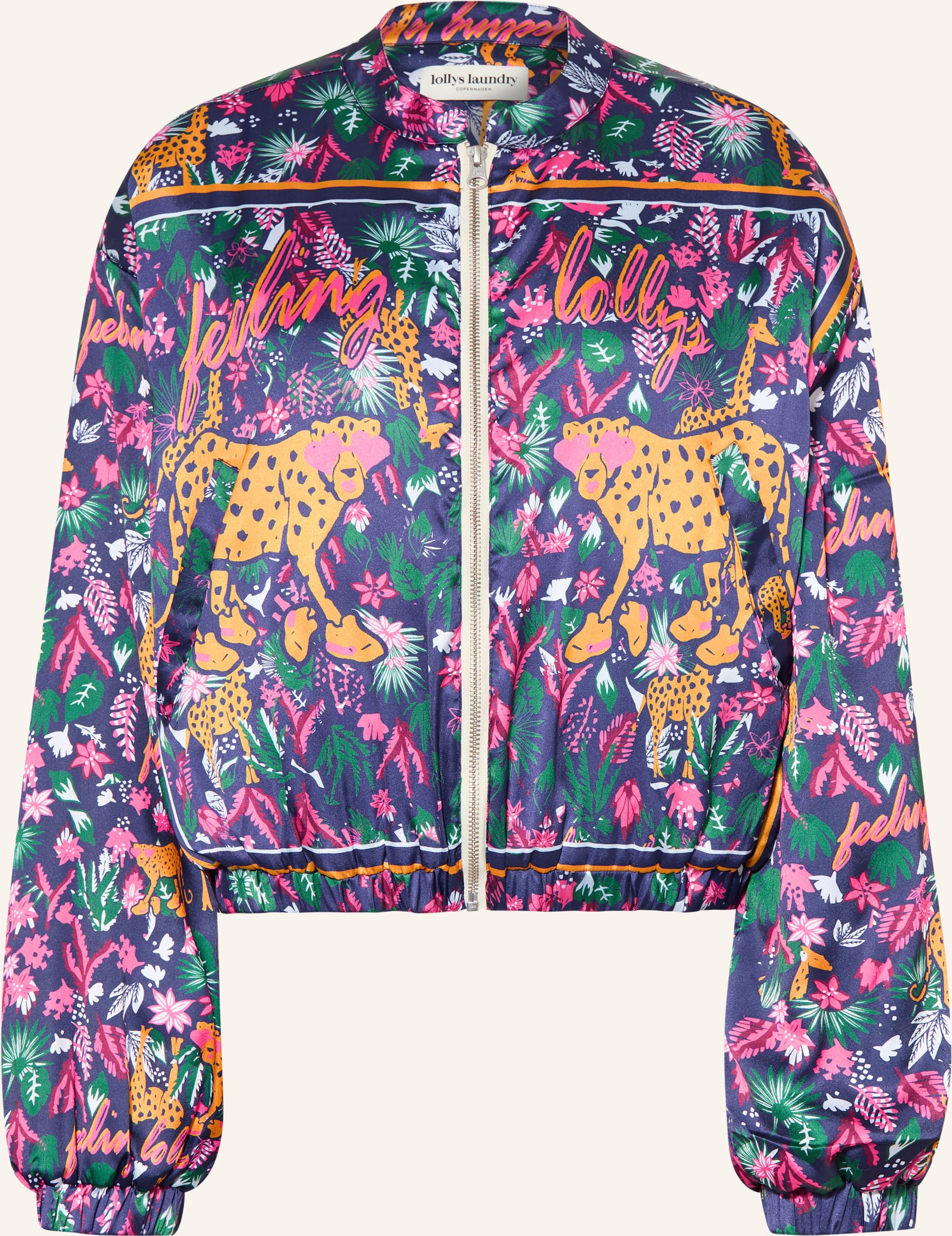 Lollys Laundry Blouson Lamall blau