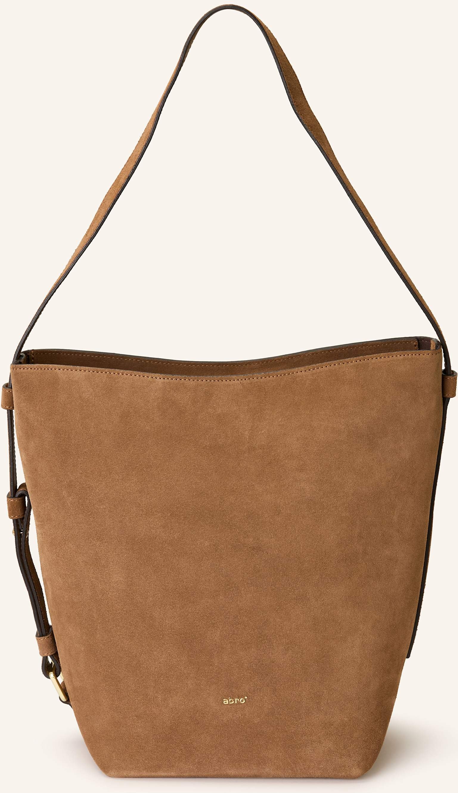 Abro Beuteltasche Cosmo Mit Pouch braun