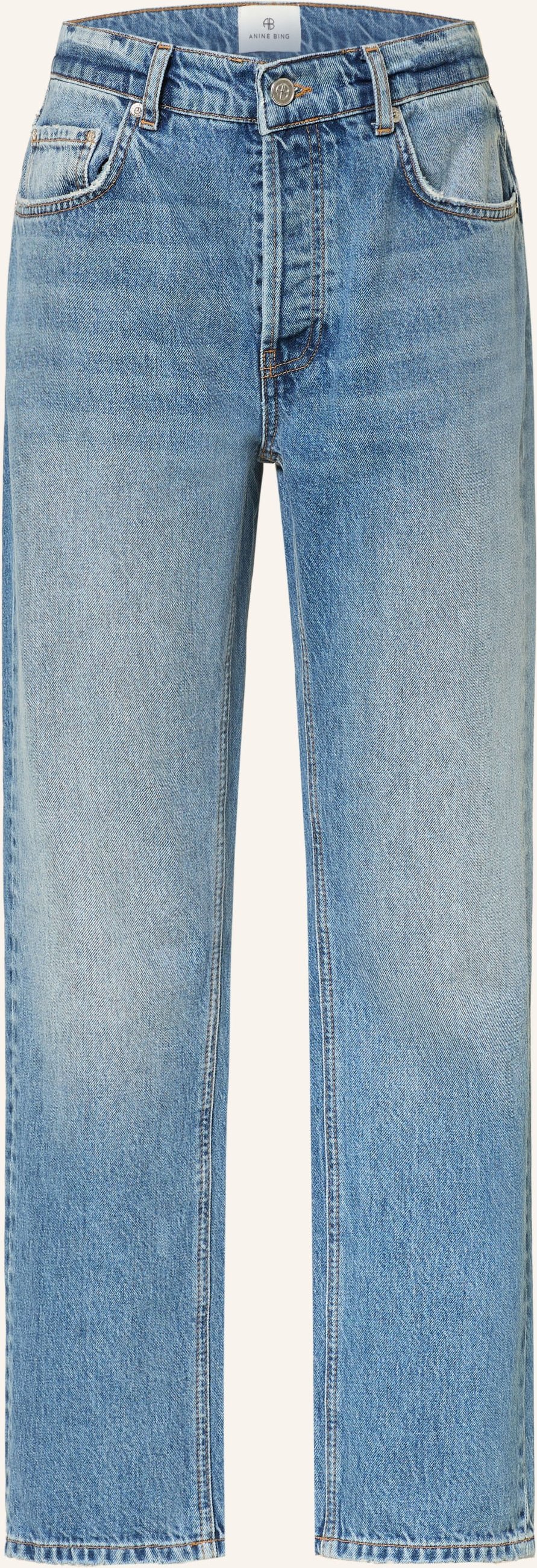 Anine Bing Straight Jeans Kate blau