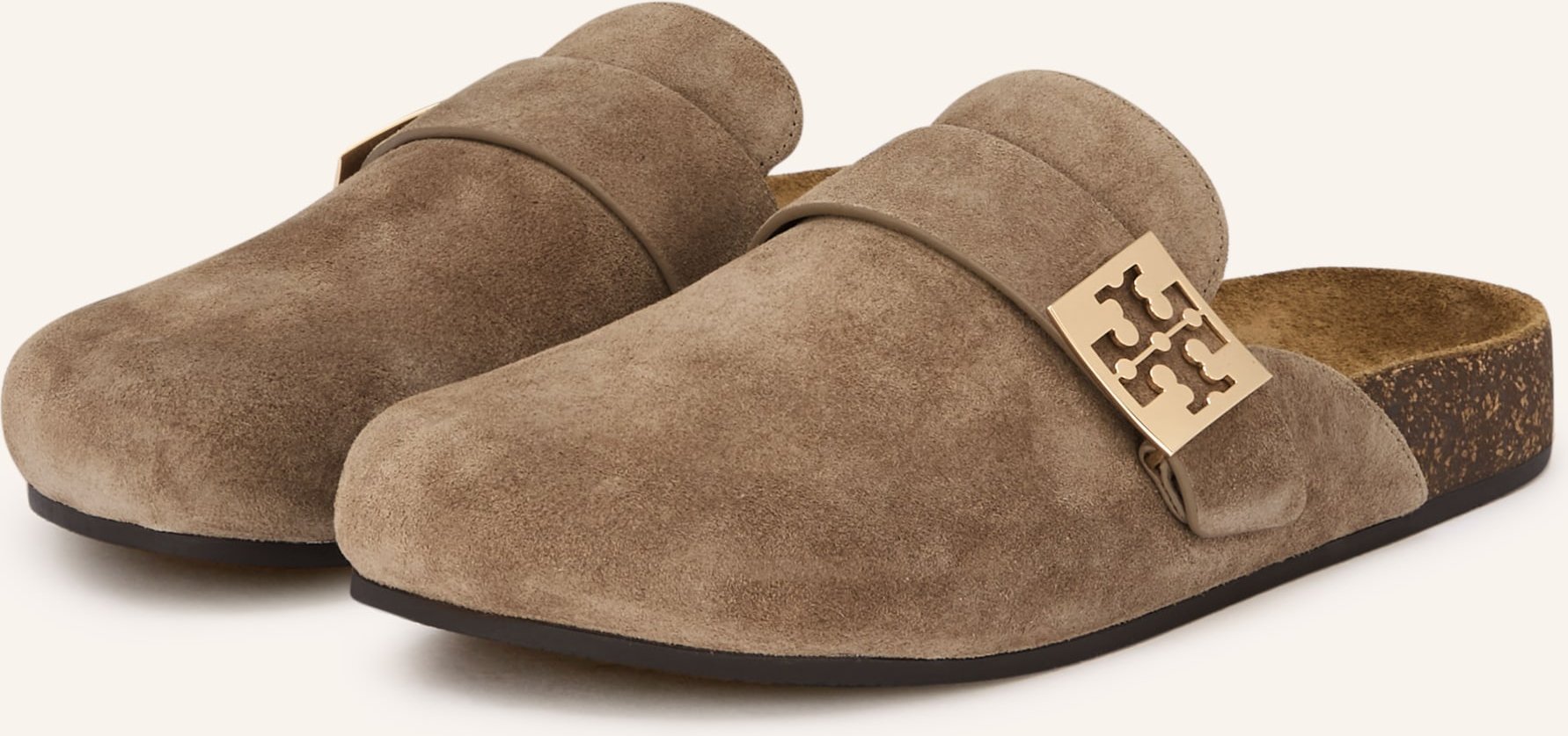 Tory Burch Mules Mellow braun