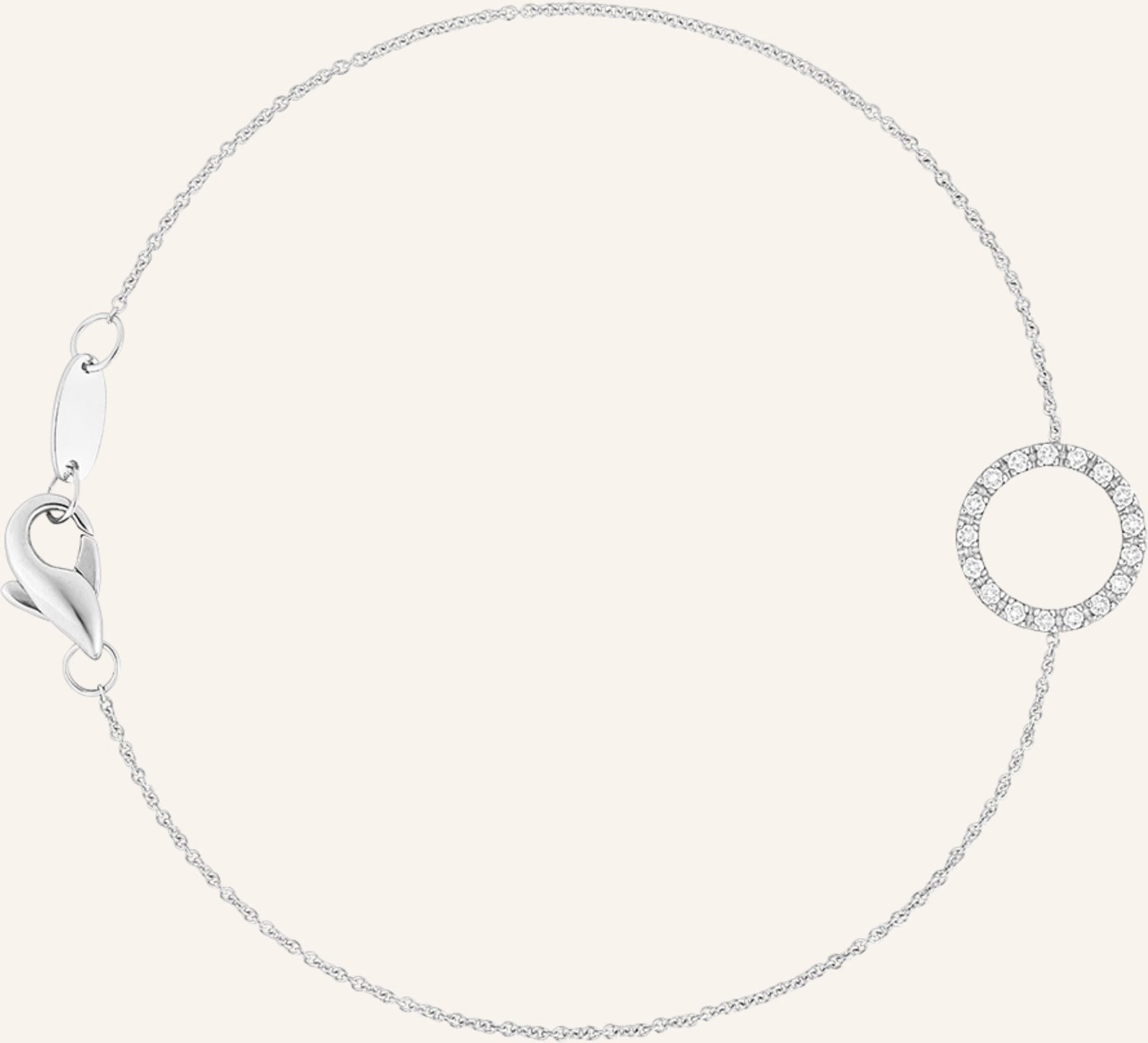 Wempe Fine Jewelry Armband Minimalism silber