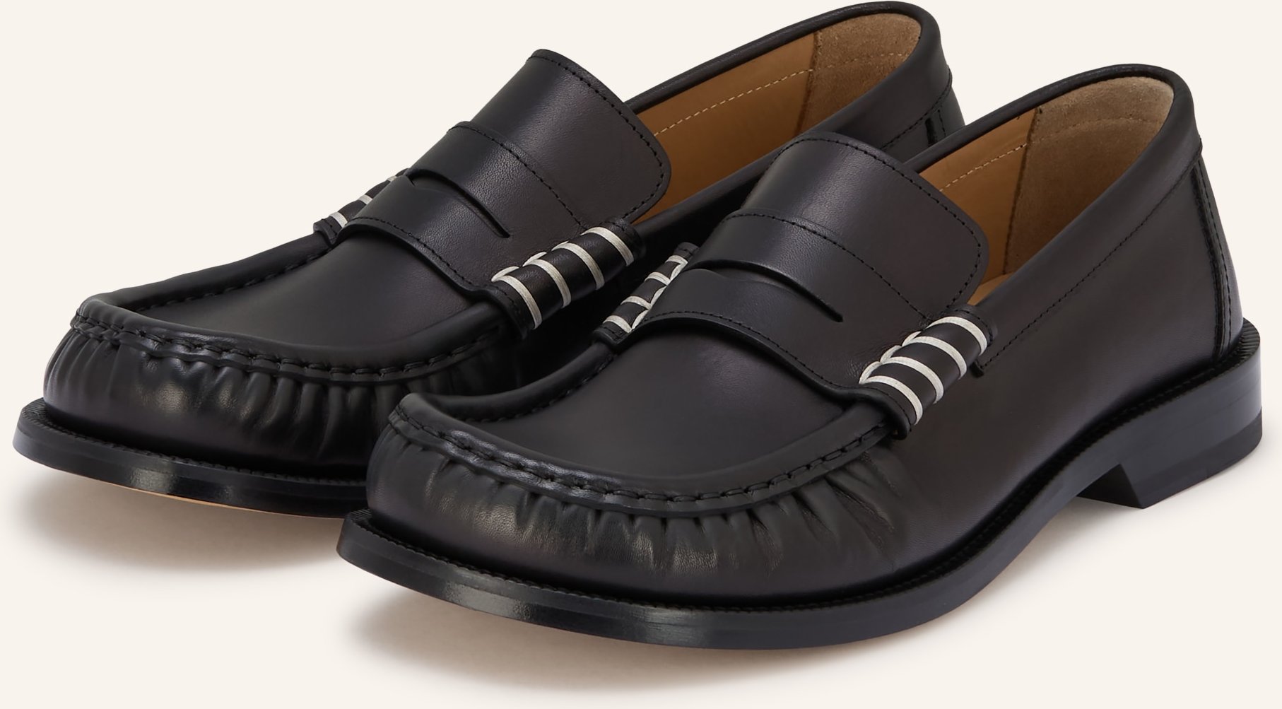 Jw Anderson Penny-Loafer schwarz