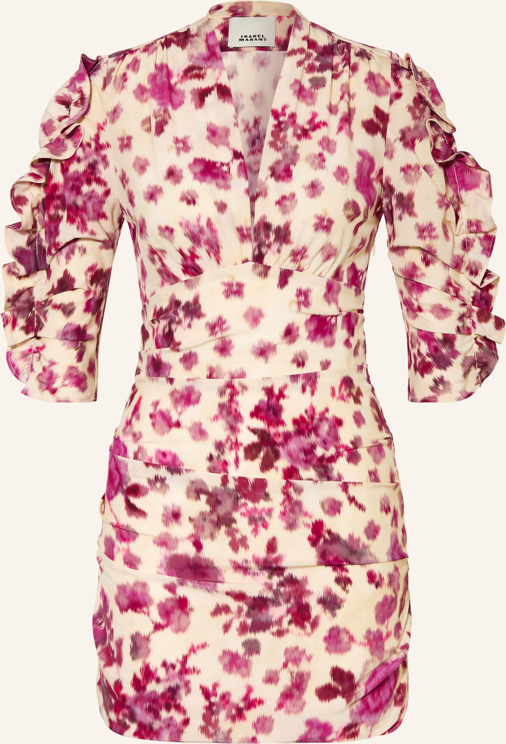 Isabel Marant Cocktailkleid Doris Aus Seide rosa