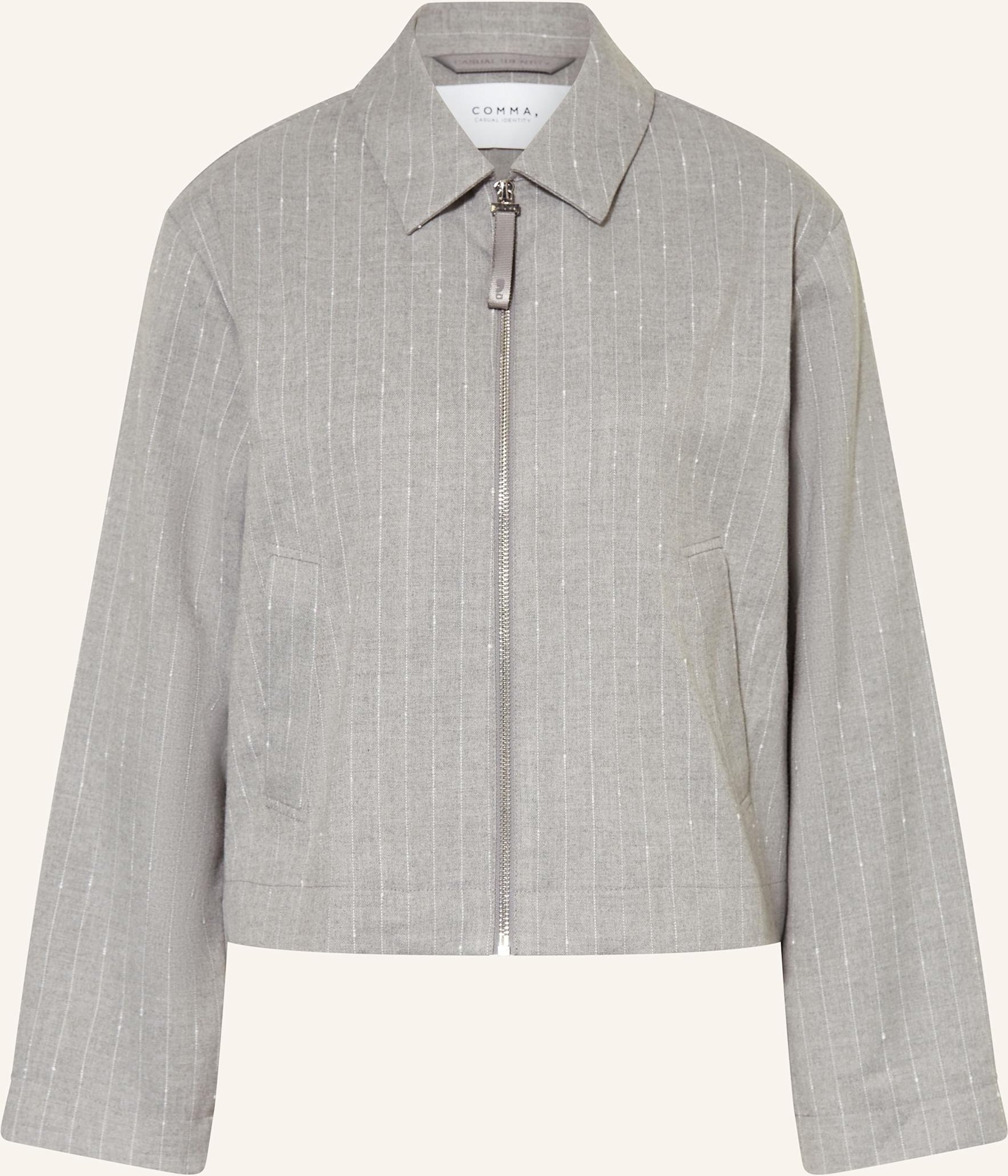 Comma Casual Identity Kastenjacke grau