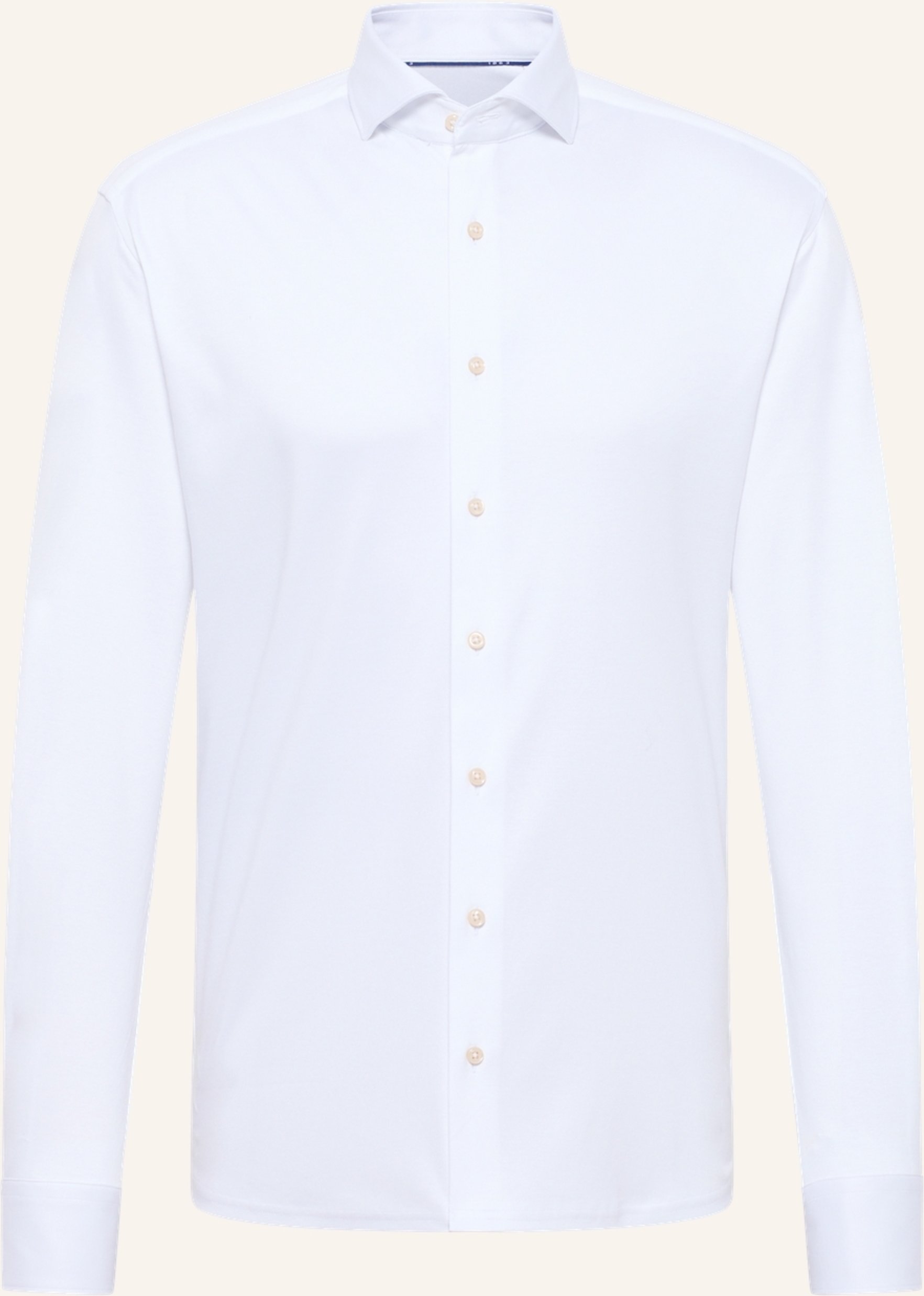 1863 By Eterna Jerseyhemd Modern Fit weiss