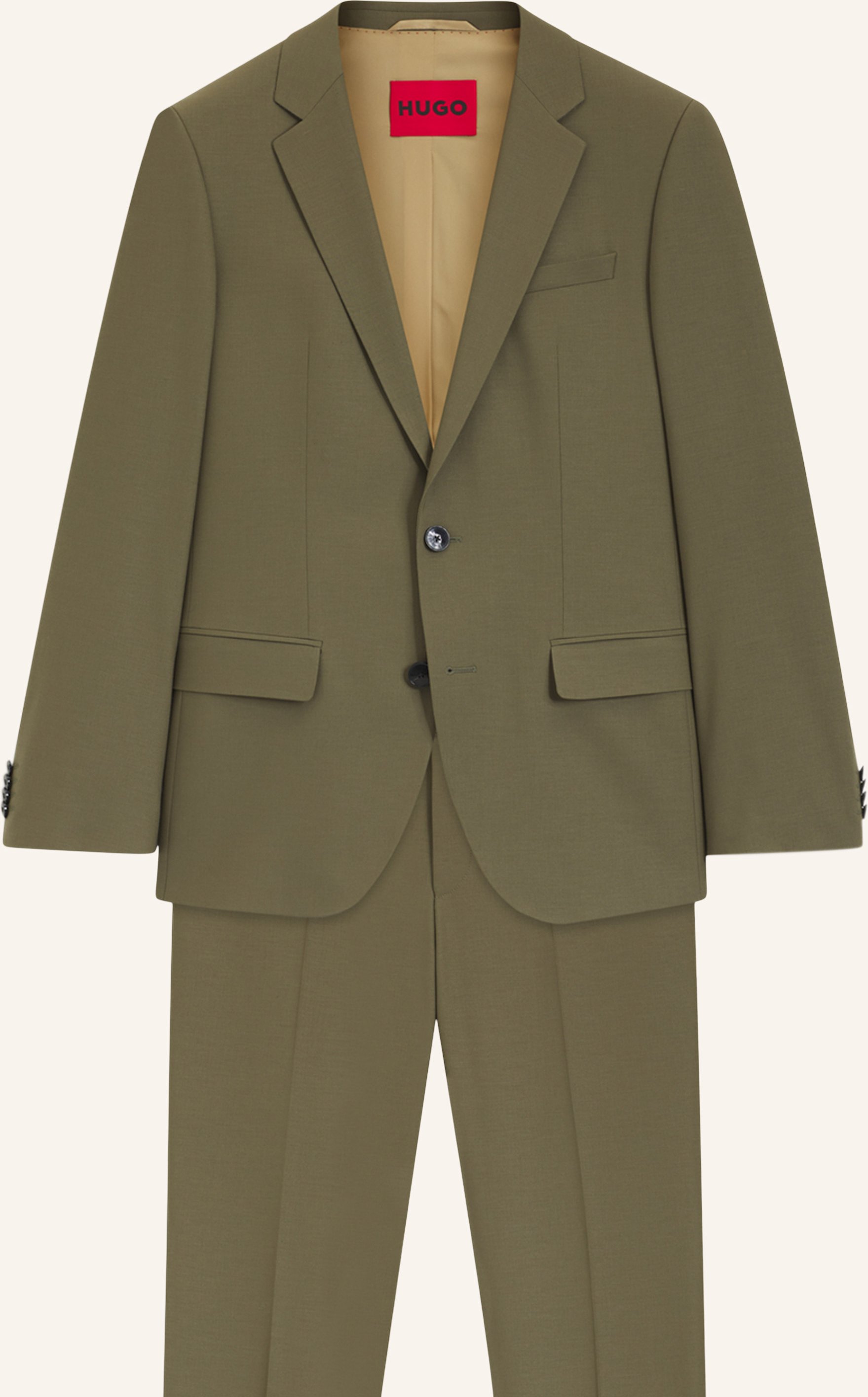 Hugo Business Anzug Henry/getlin232x Slim Fit gruen