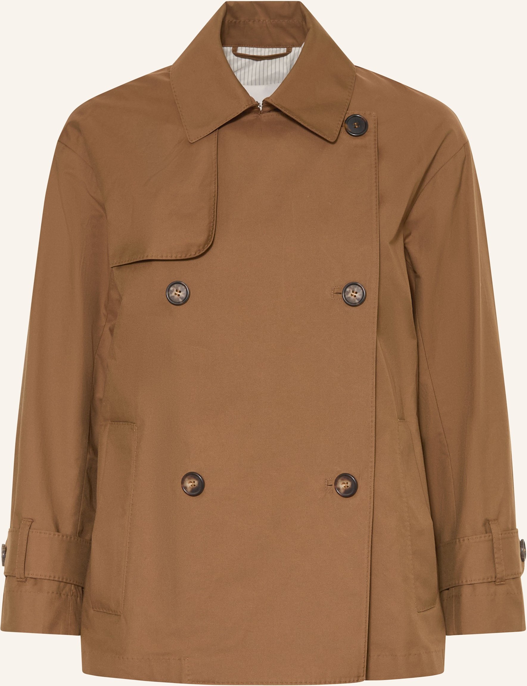 Max Mara The Cube Trench-Jacke Zeno braun