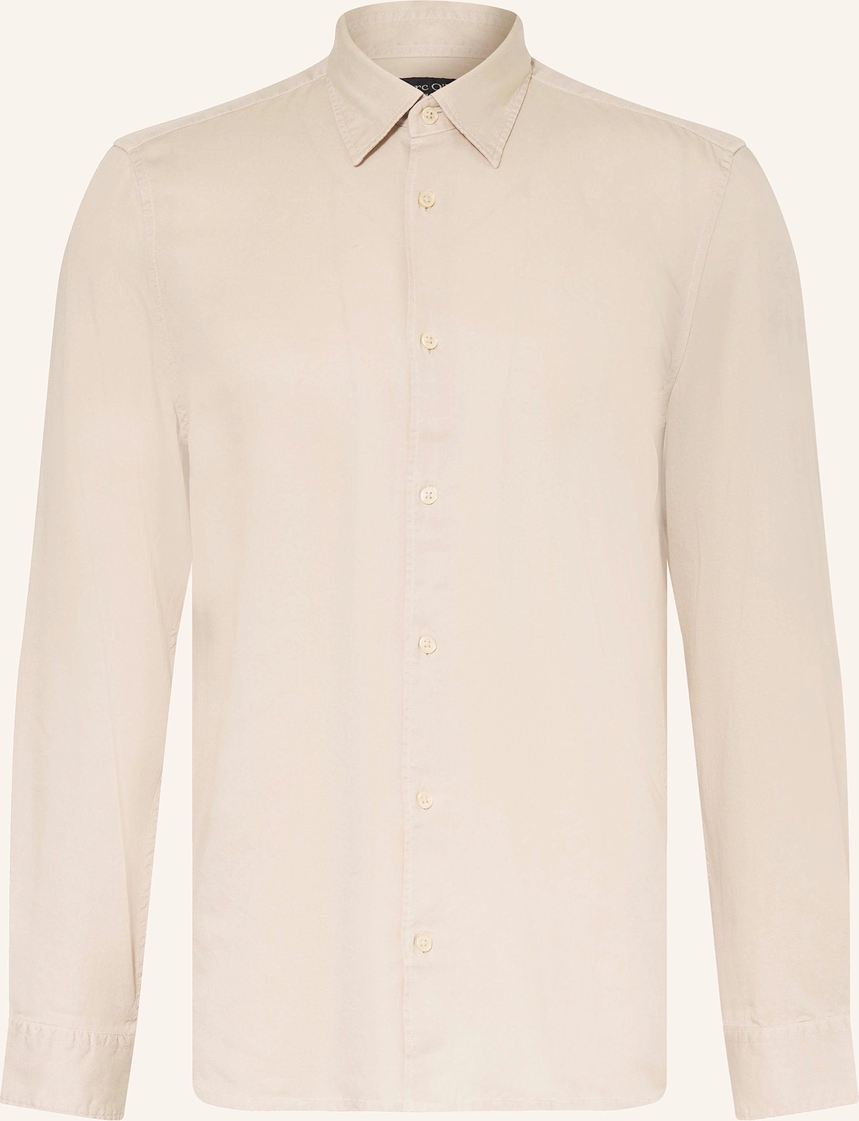 Marc O'polo Hemd Shaped Fit beige