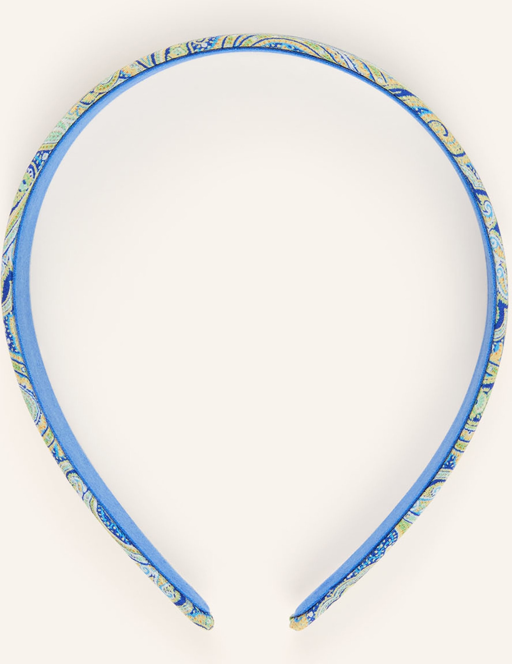 Etro Haarreif Aus Seide blau