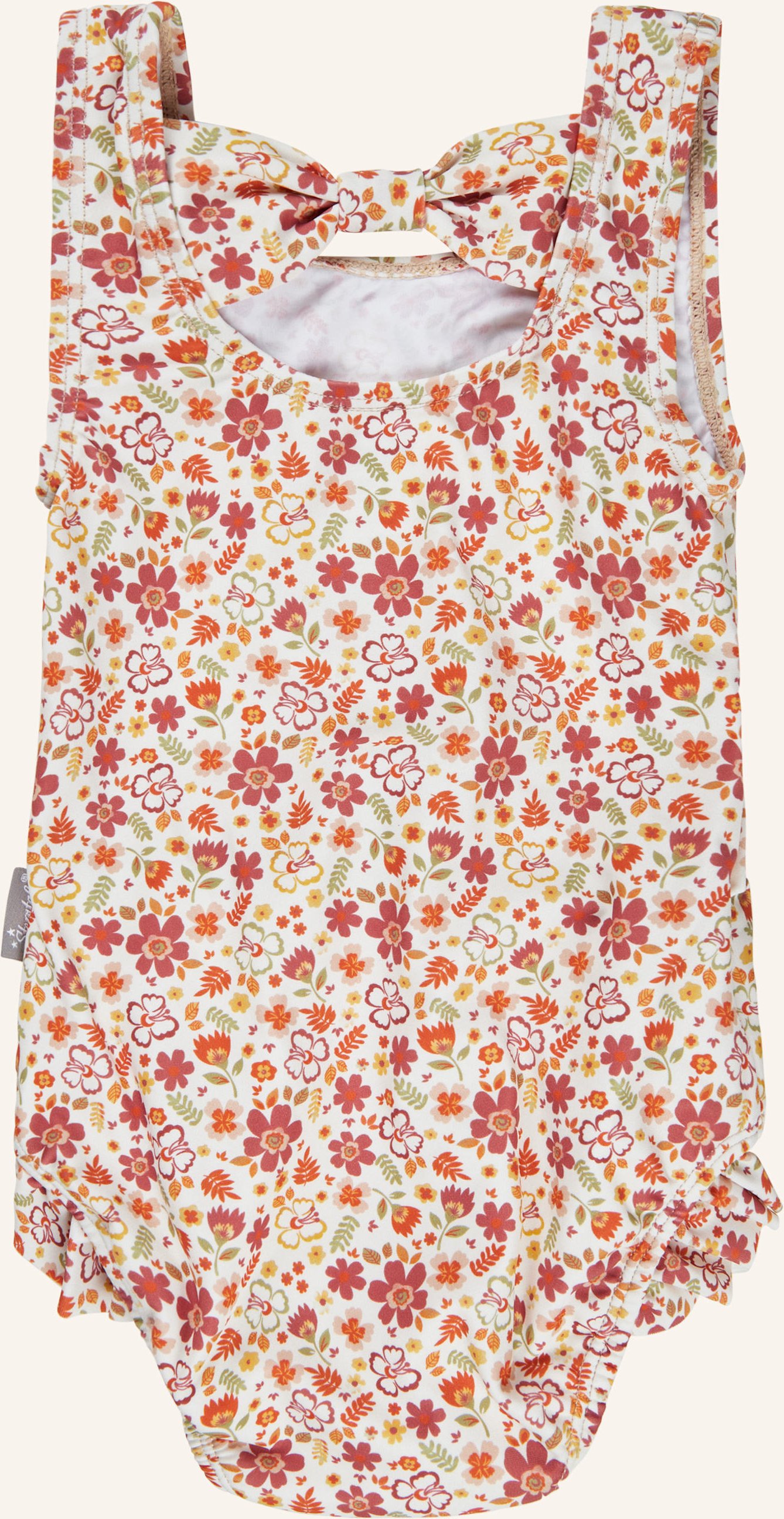 Sterntaler Badeanzug Blumen weiss