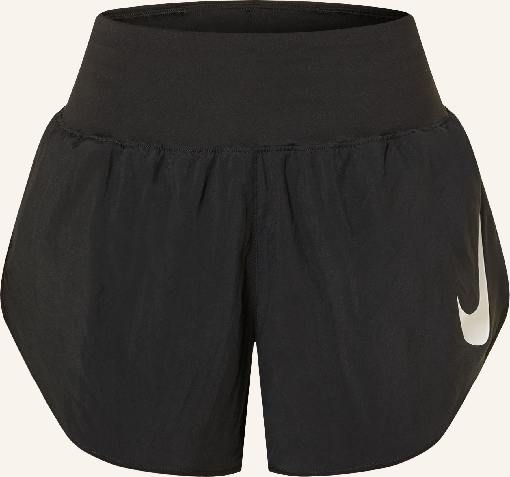Nike 2-In-1-Laufshorts schwarz