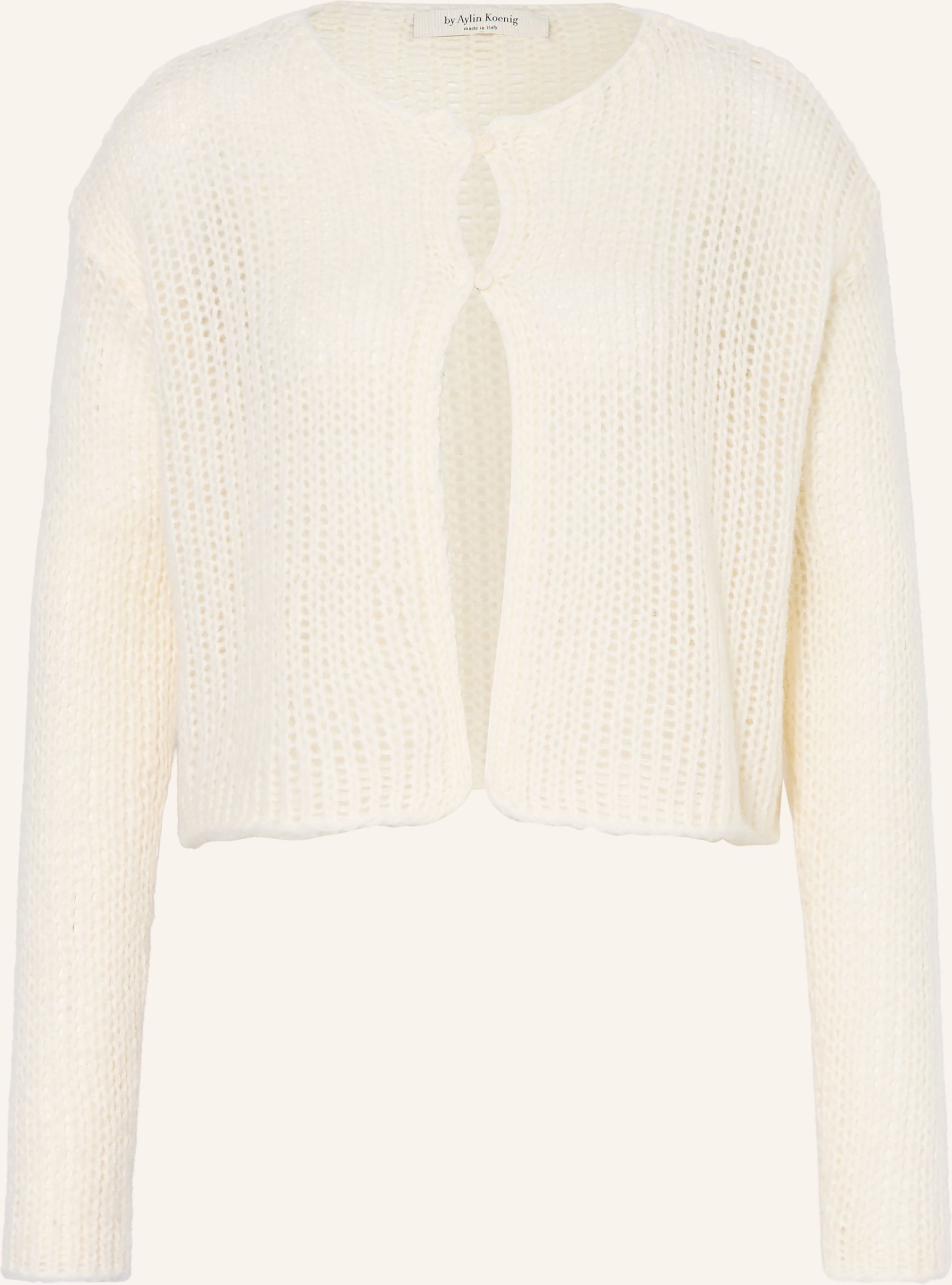 By Aylin Koenig Strickjacke Isi weiss