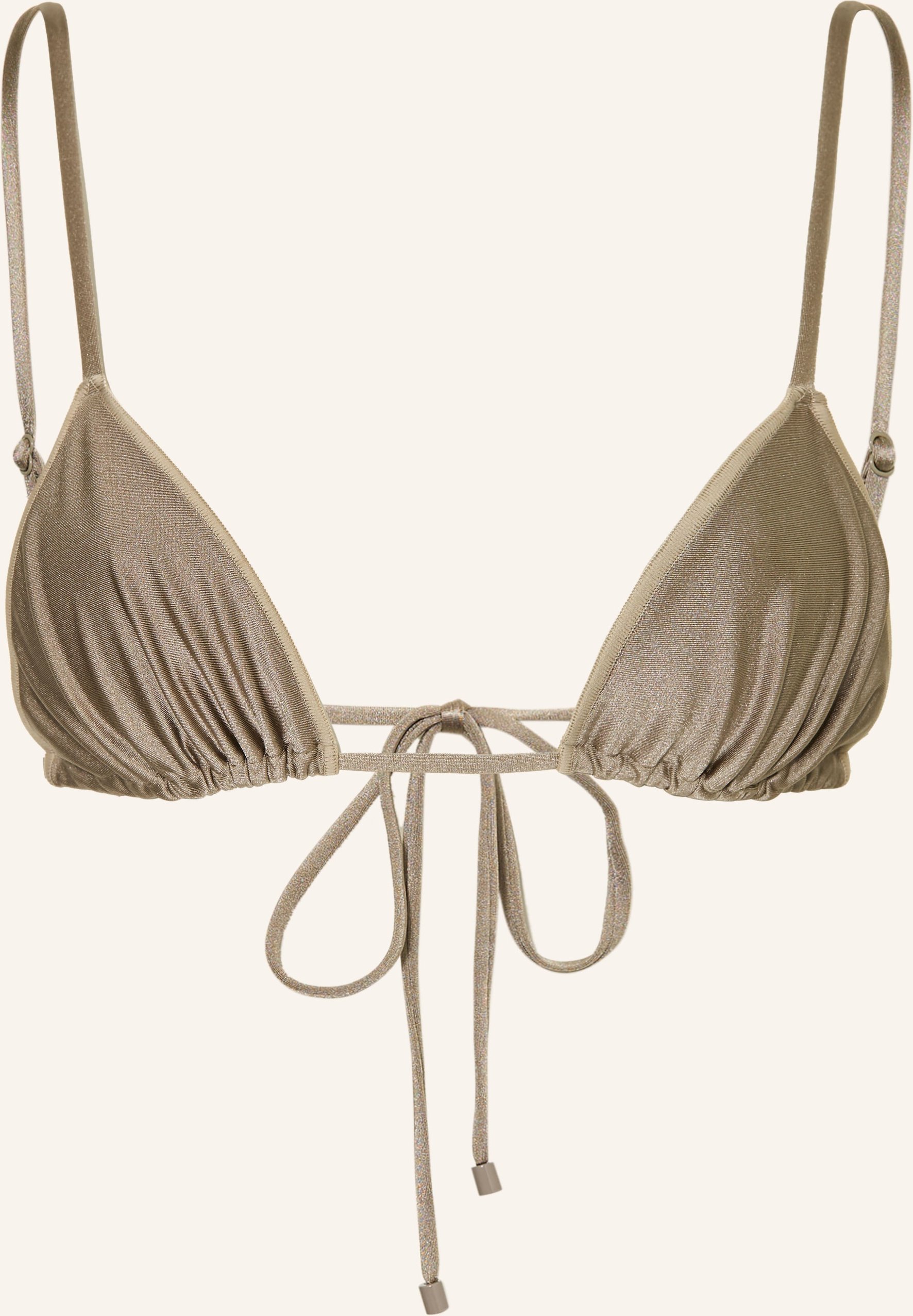 Bilali The Label Triangel-Bikini-Top Maja gruen