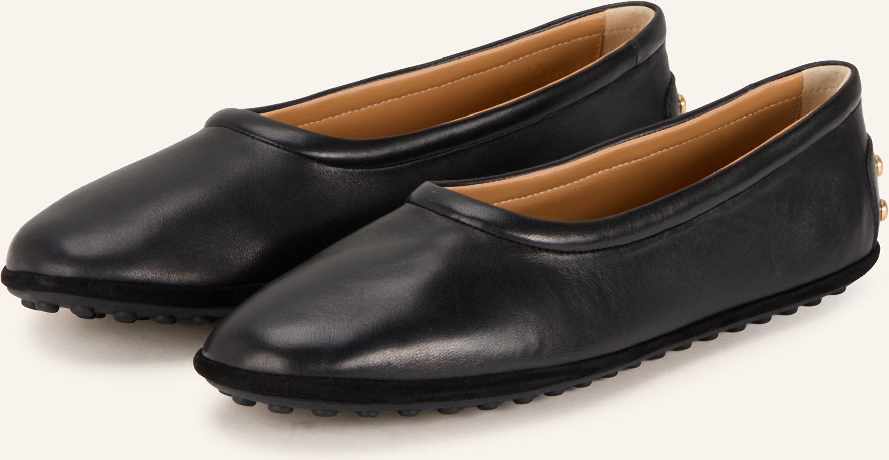 Tod's Ballerinas Gomma schwarz