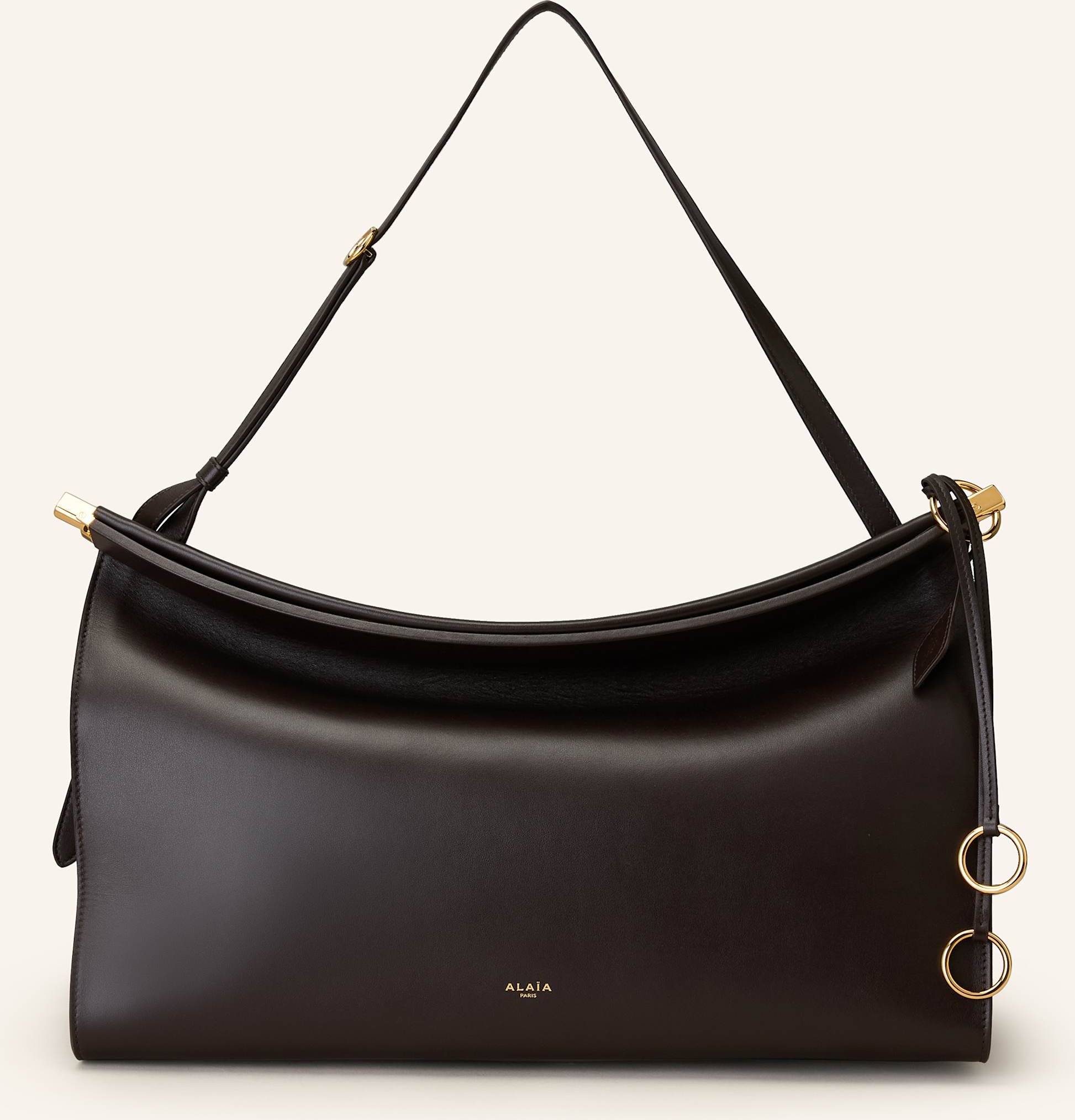 Alaïa Handtasche East West Large braun