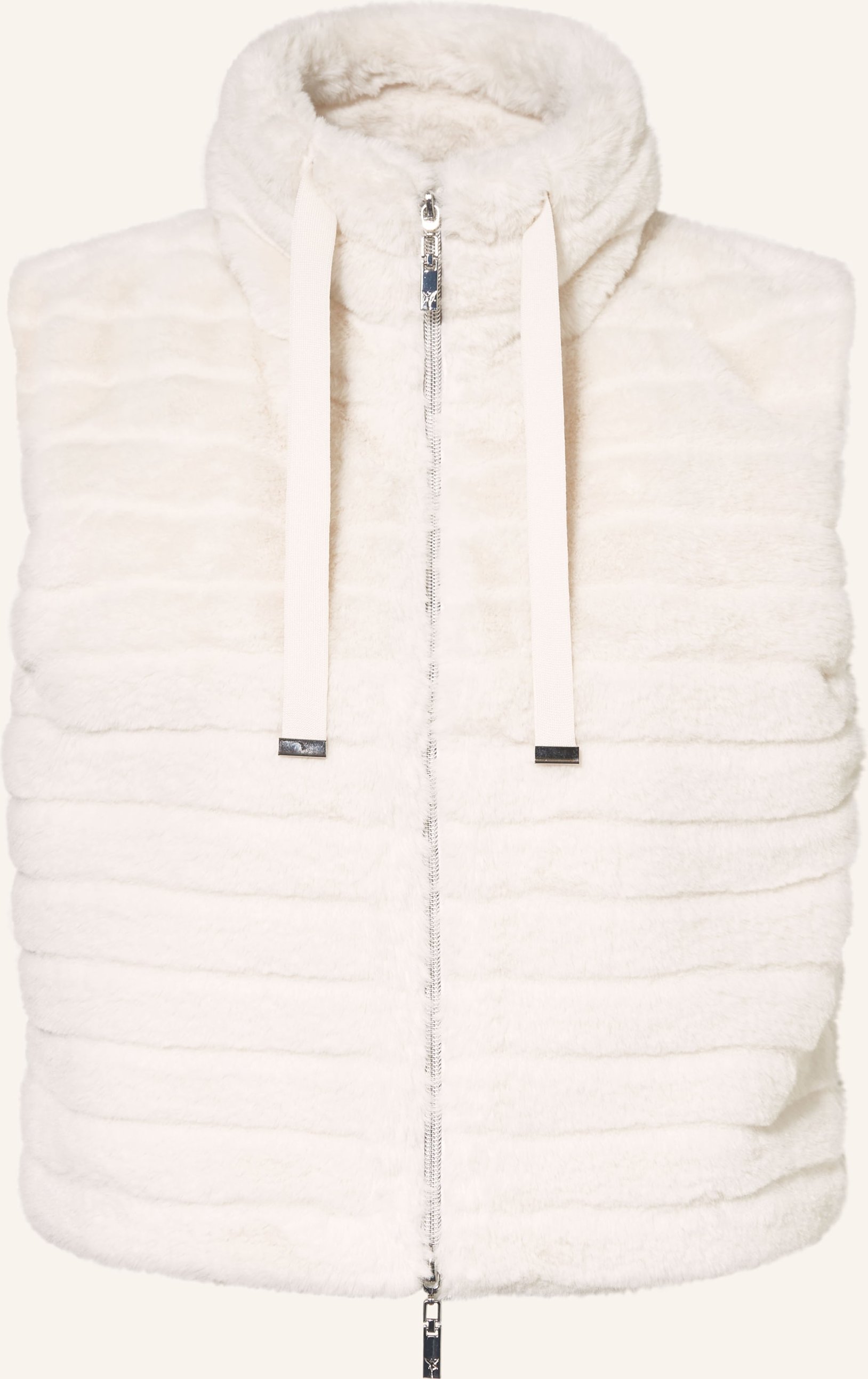 Monari Kunstfell-Weste beige