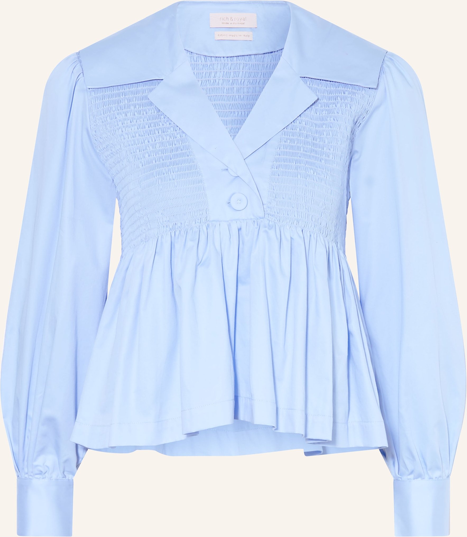 Rich & Royal Blusenshirt blau