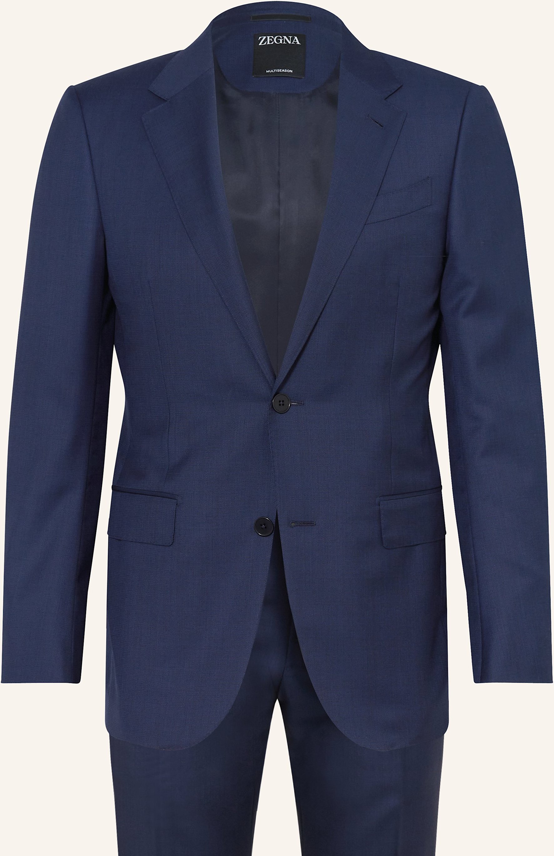 Zegna Anzug Extra Slim Fit blau