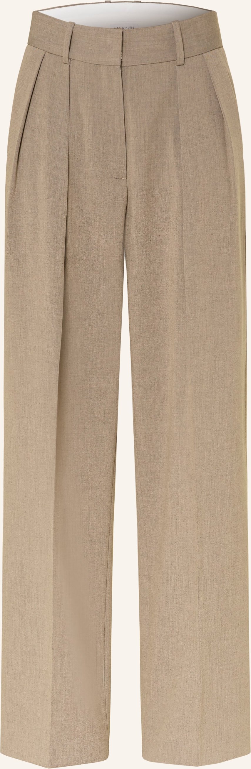 Mrs & Hugs Marlenehose beige