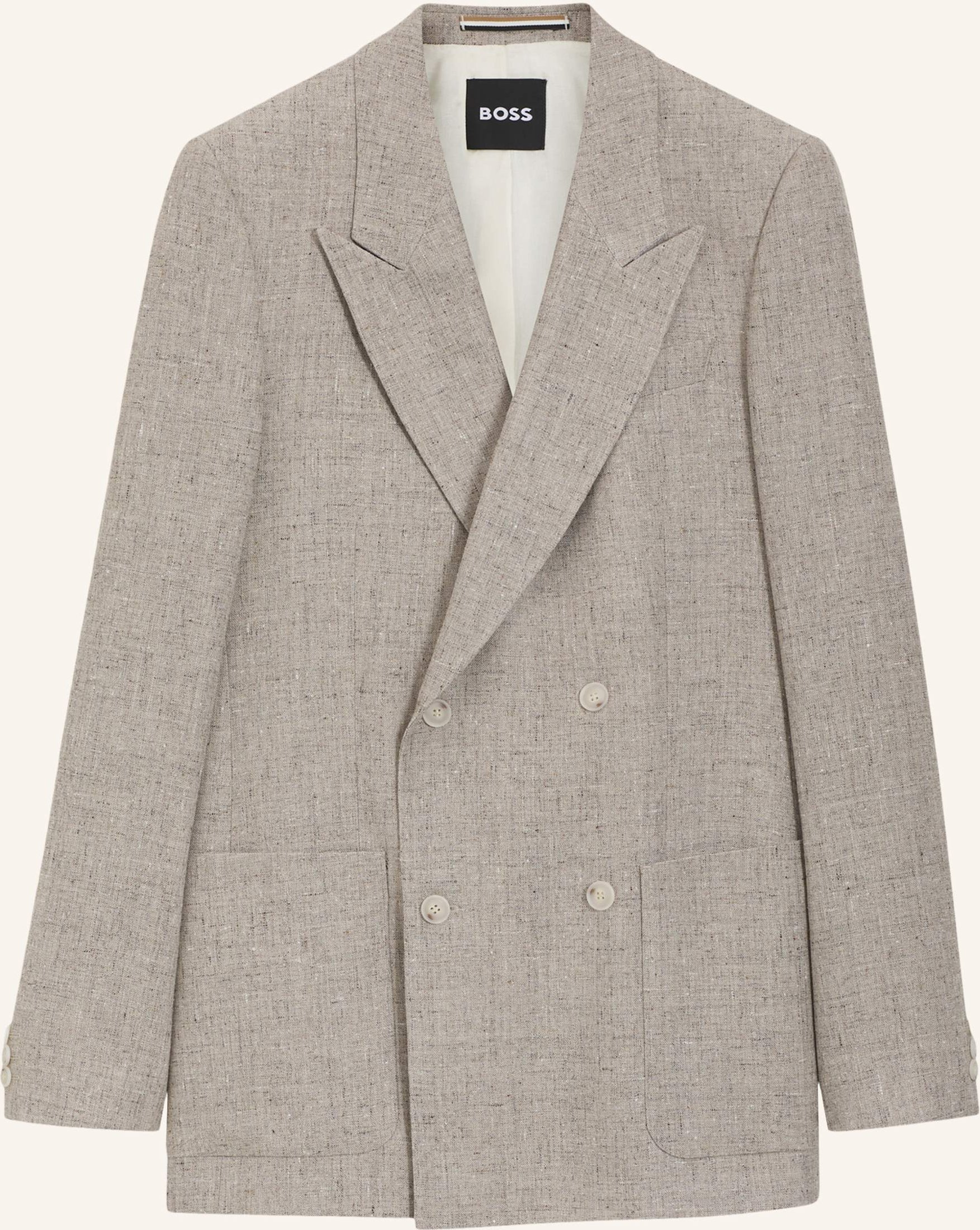 Boss Blazer C-Callum-Db-262 Relaxed Fit beige