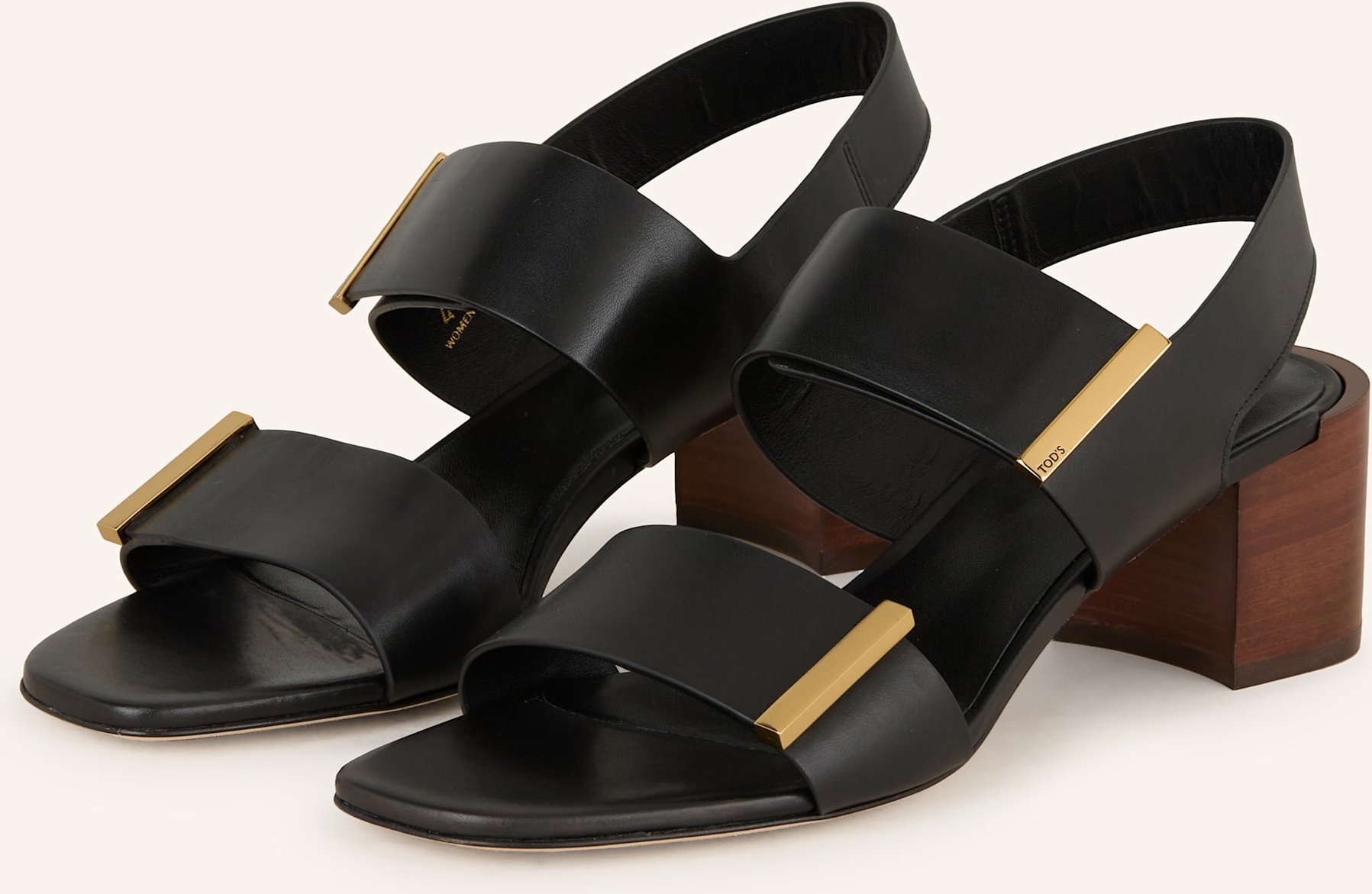 Tod's Sandaletten schwarz