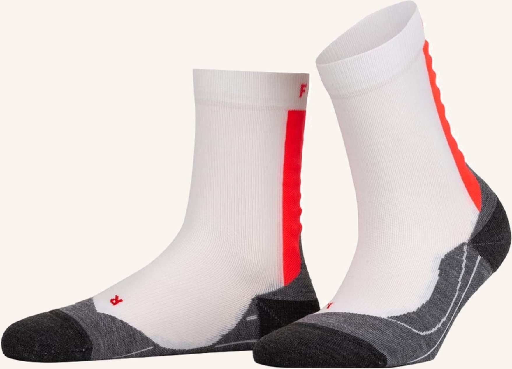 Falke Laufsocken Achilles weiss