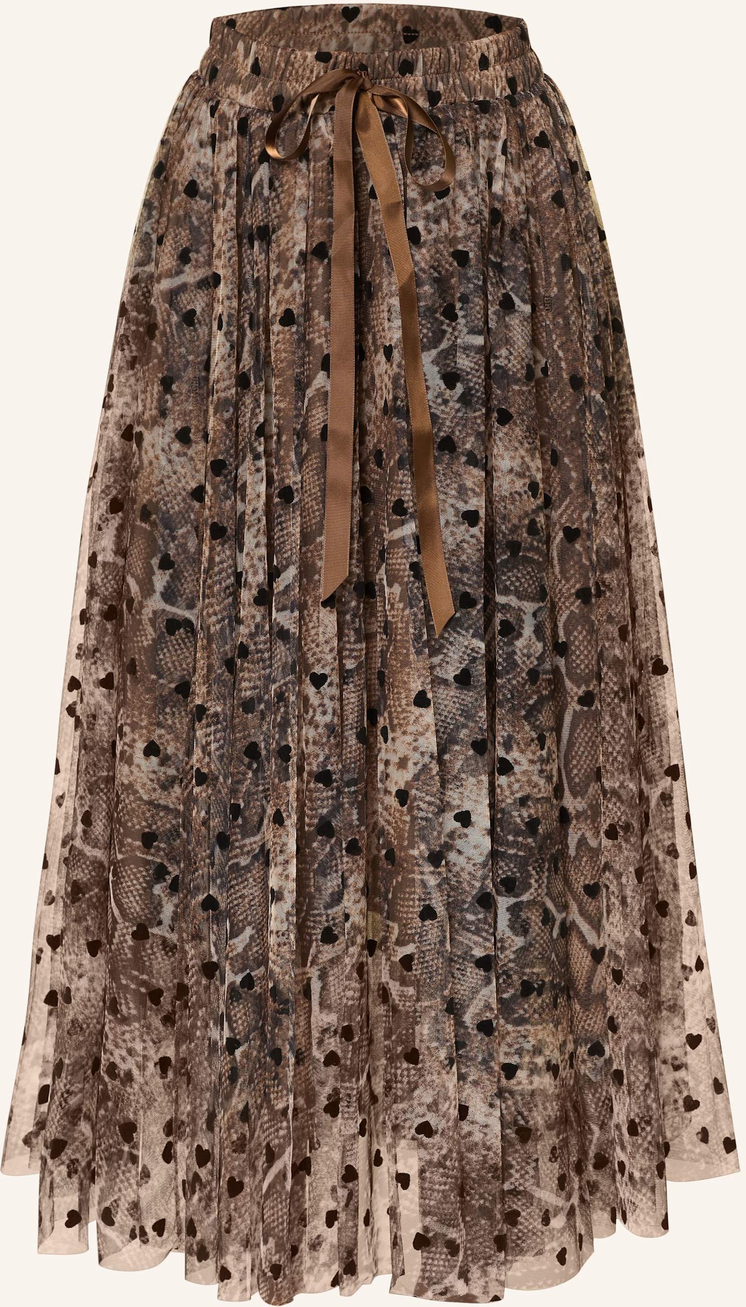 Miss Goodlife Tüllrock braun