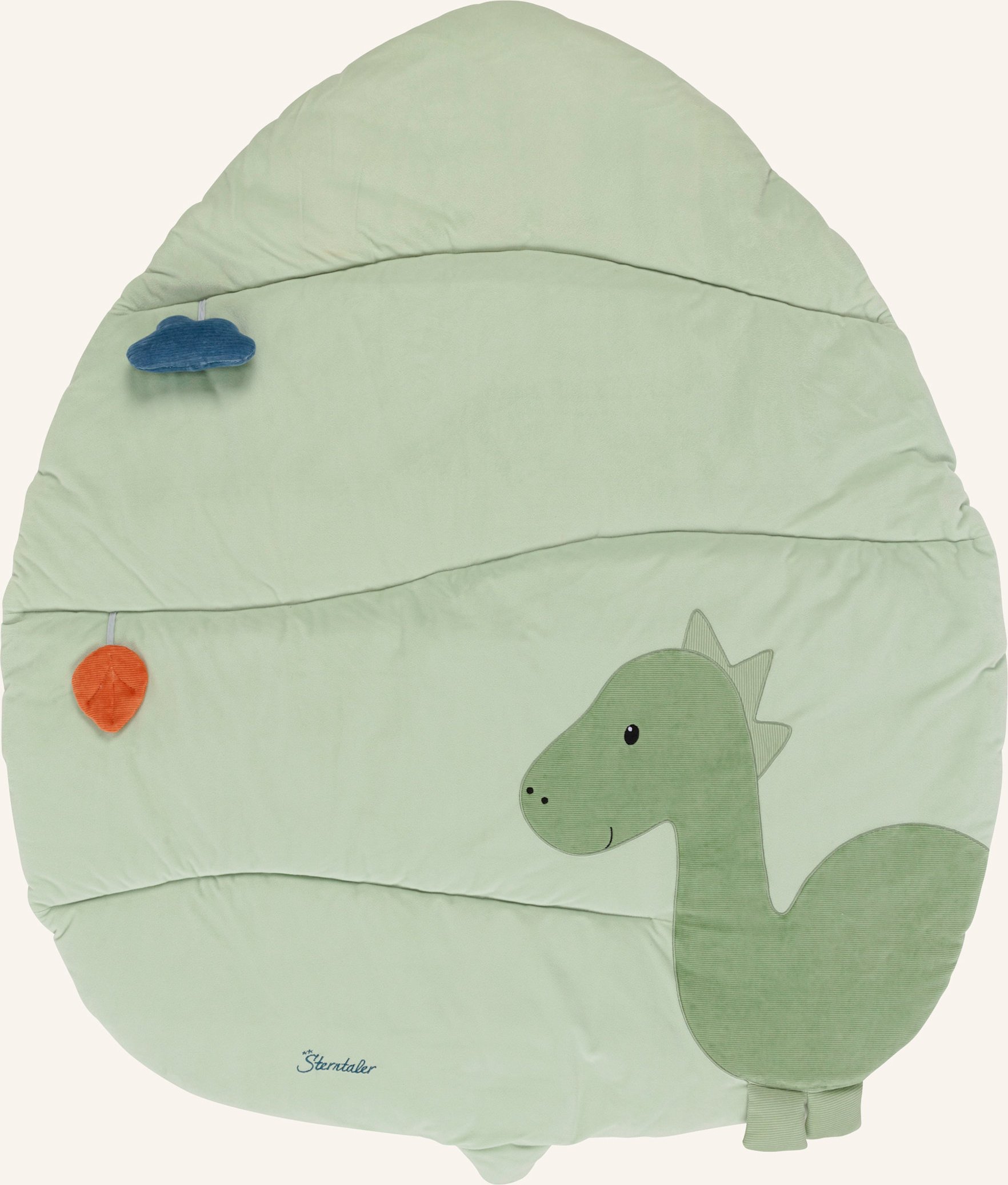 Sterntaler Spieldecke Dino Rexi gruen