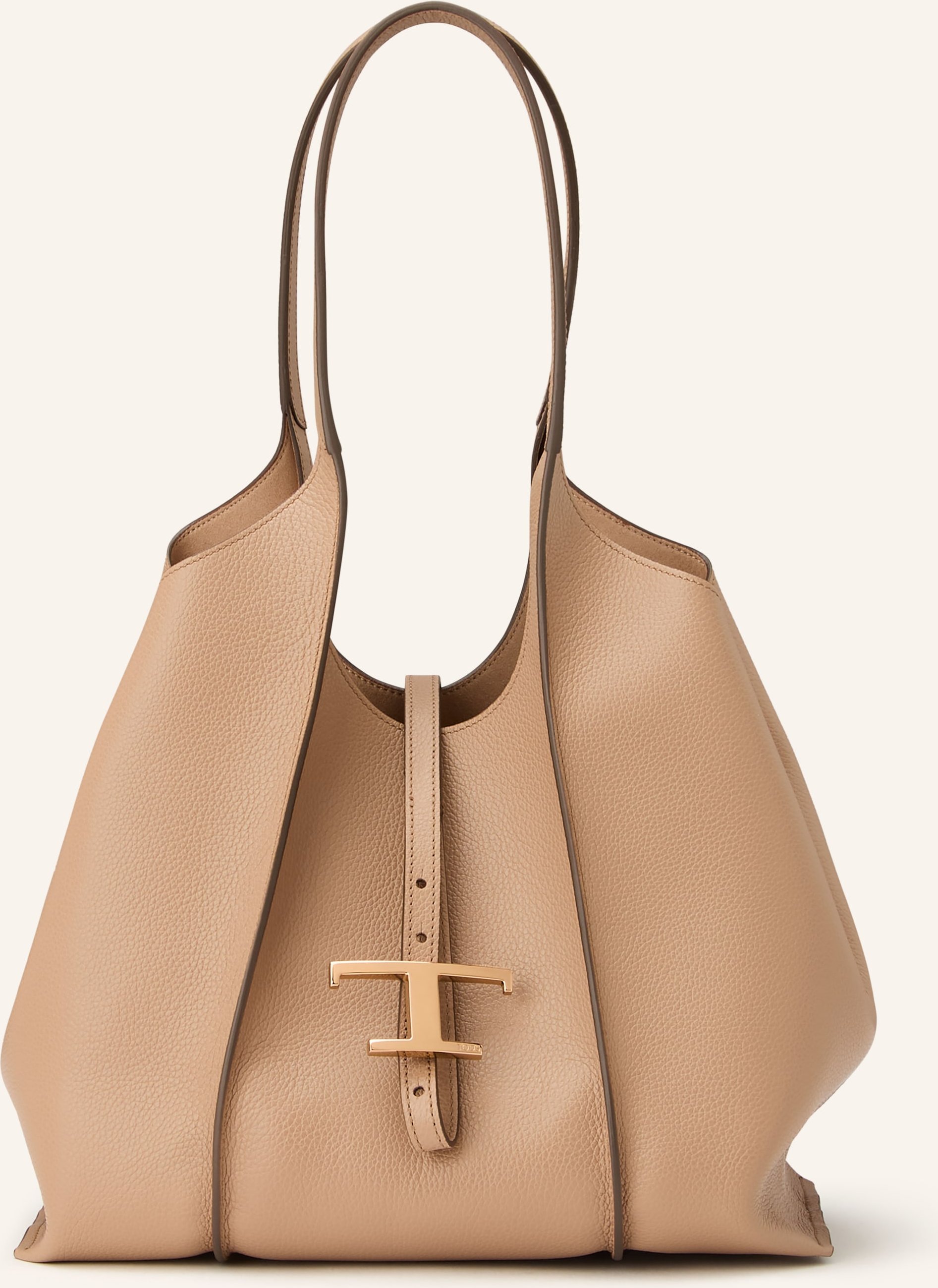 Tod's Beuteltasche Mit Pouch beige