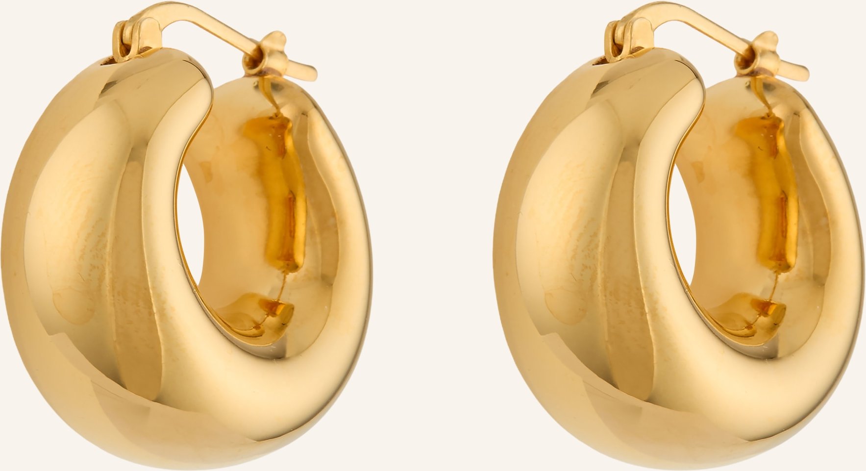 Vanessa Baroni Creolen gold