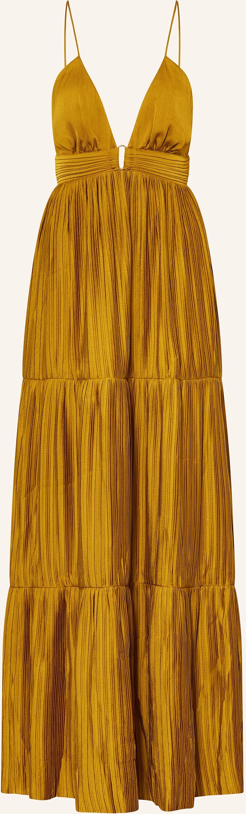 Ba&Sh Plisseekleid Wasta braun