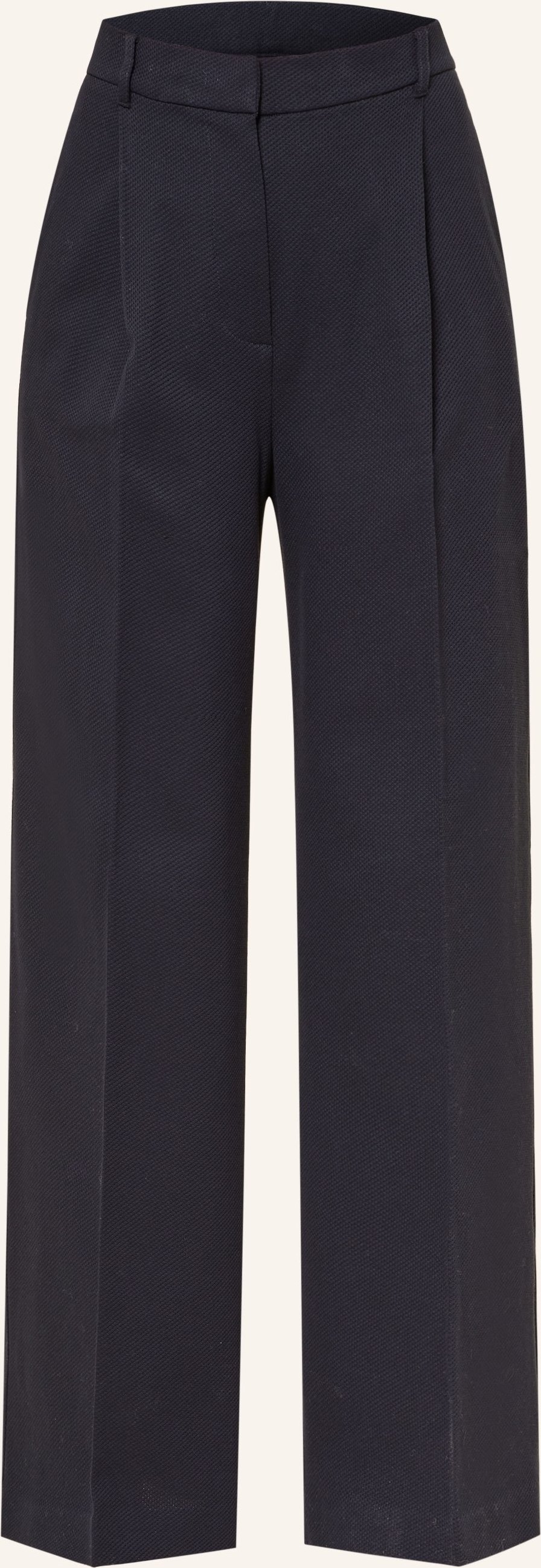 Mm By Max Mara Marlenehose Panno Aus Jersey blau