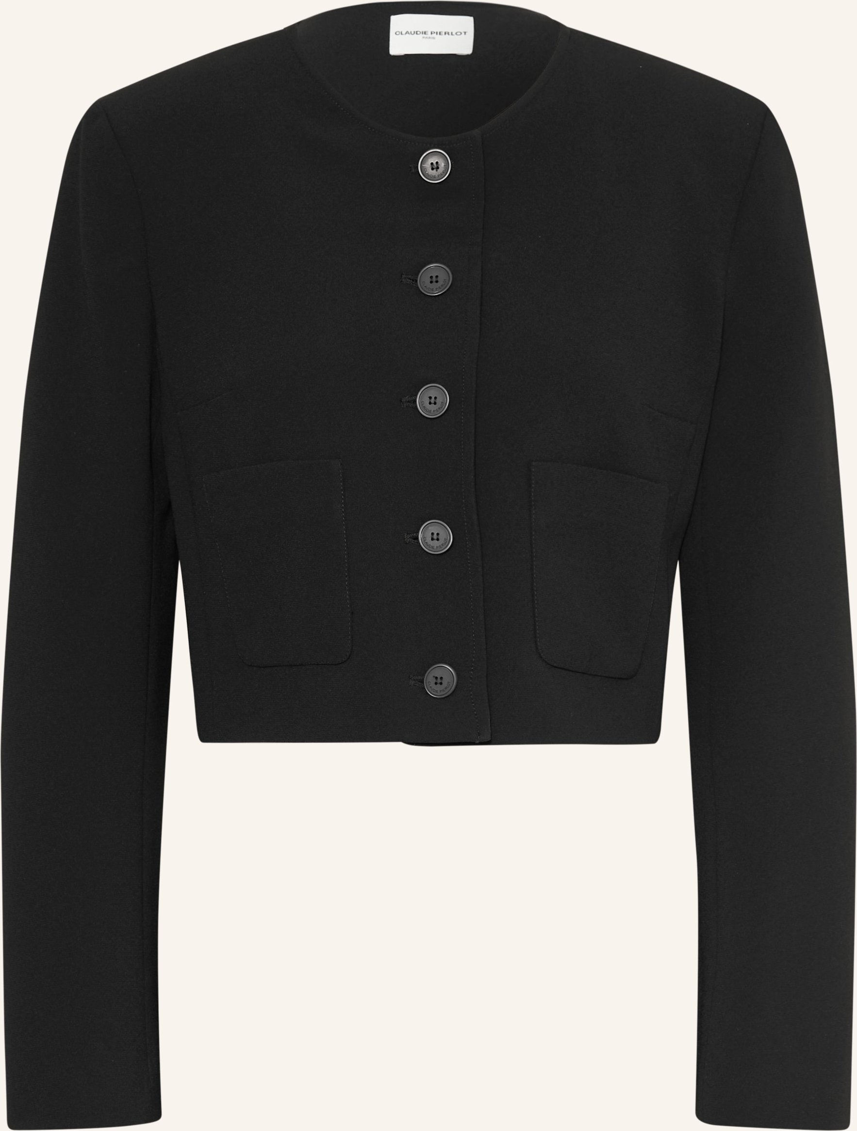 Claudie Pierlot Kastenjacke schwarz