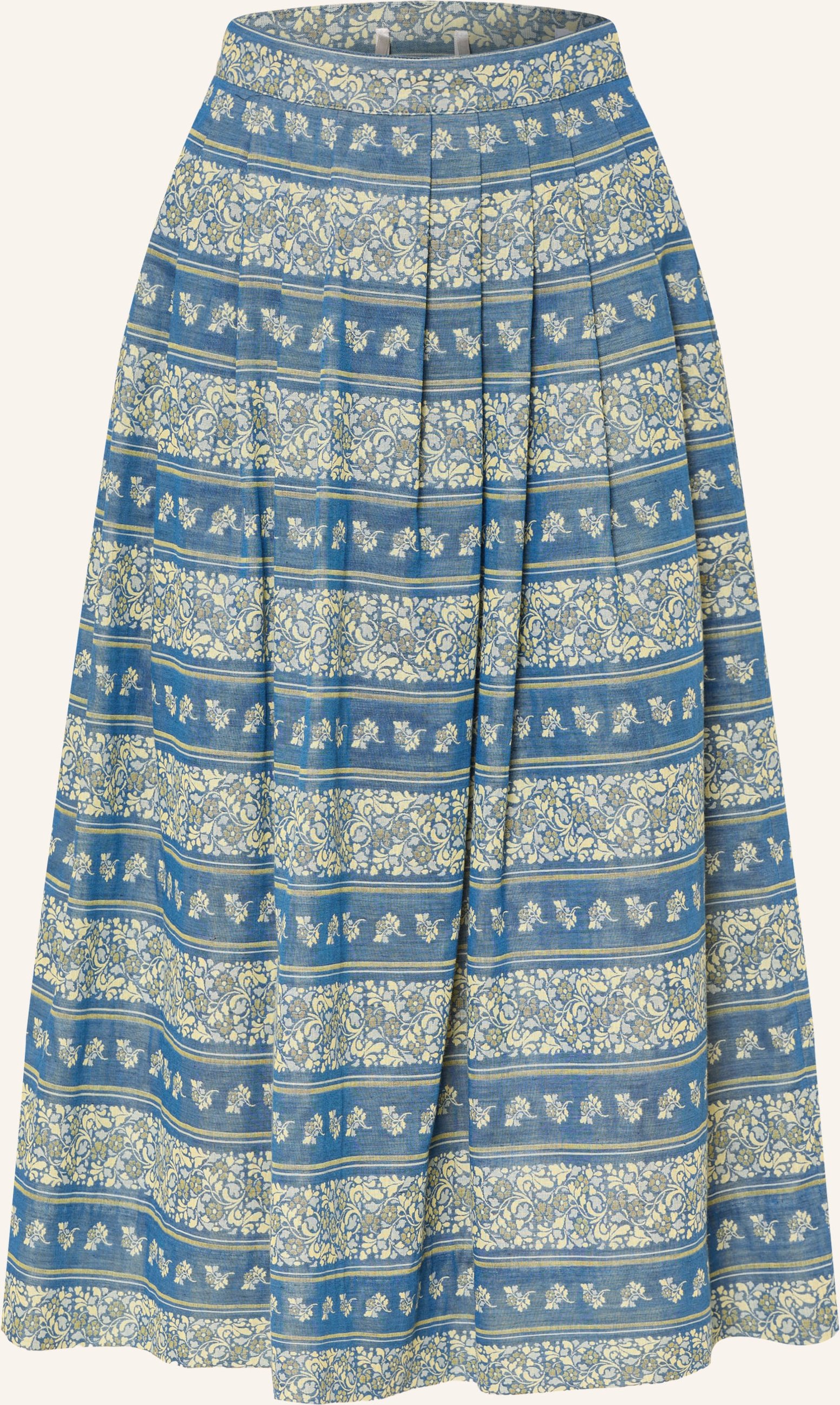 Grasegger Faltenrock Ida blau