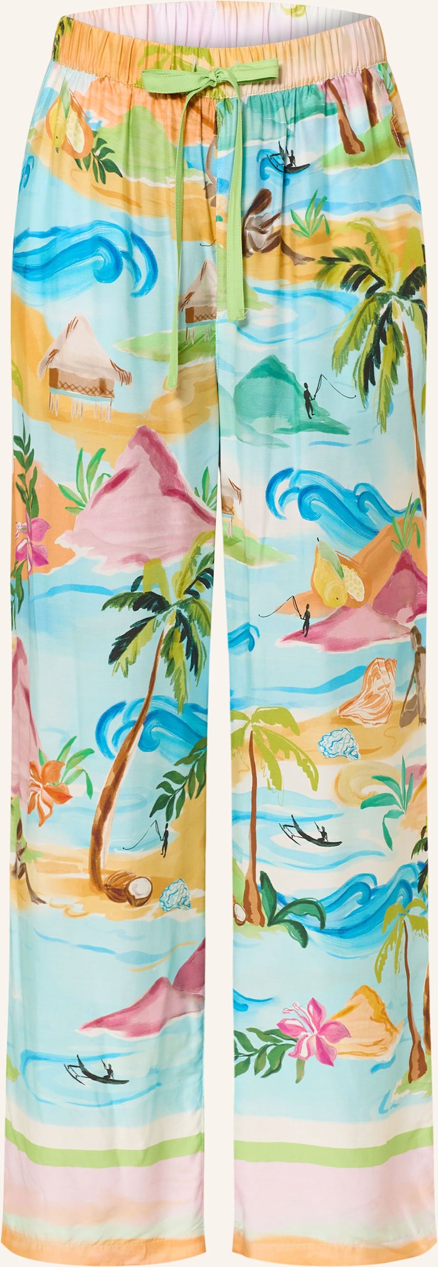 Seafolly Marlenehose South Pacific blau