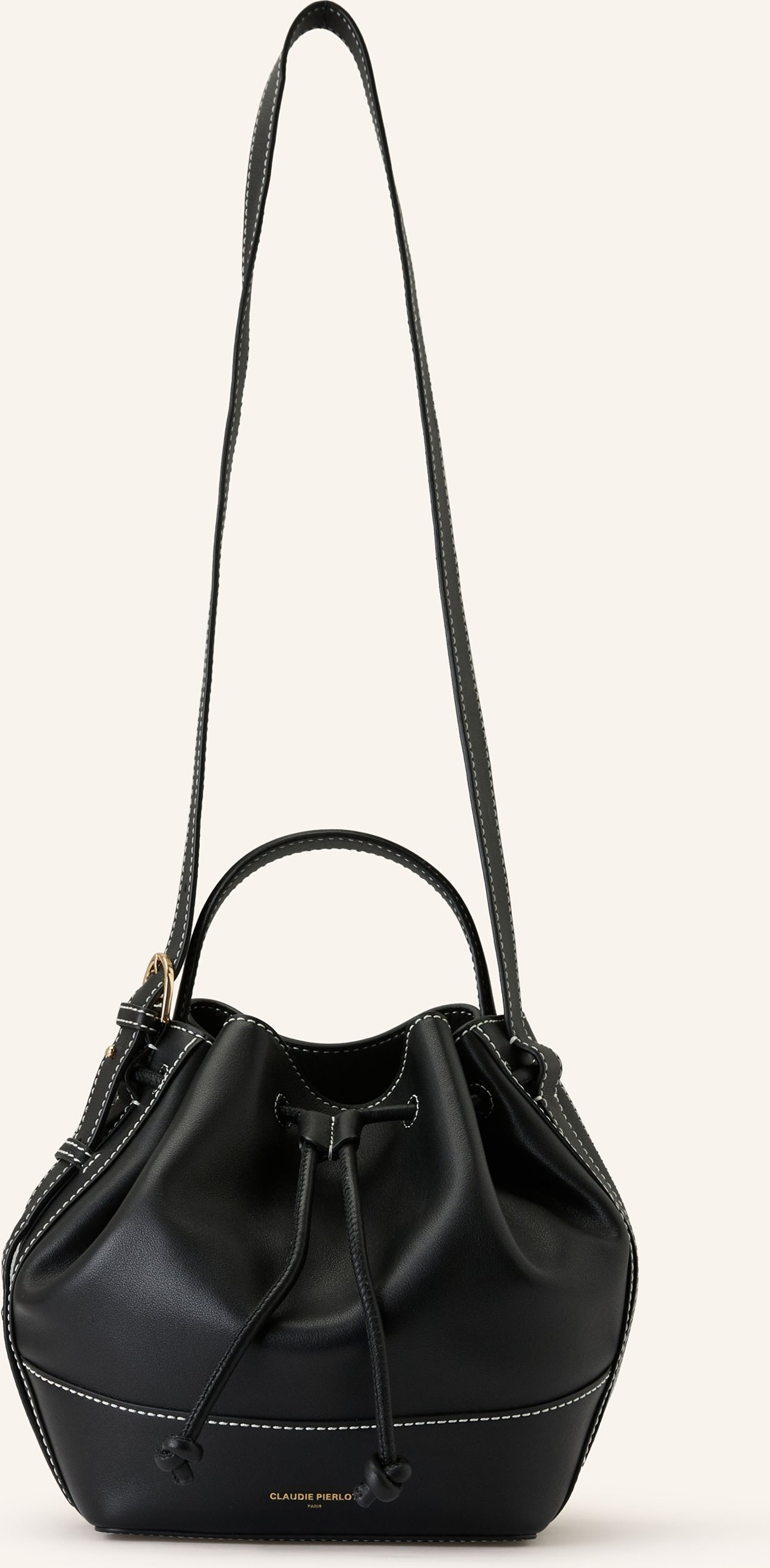 Claudie Pierlot Beuteltasche schwarz