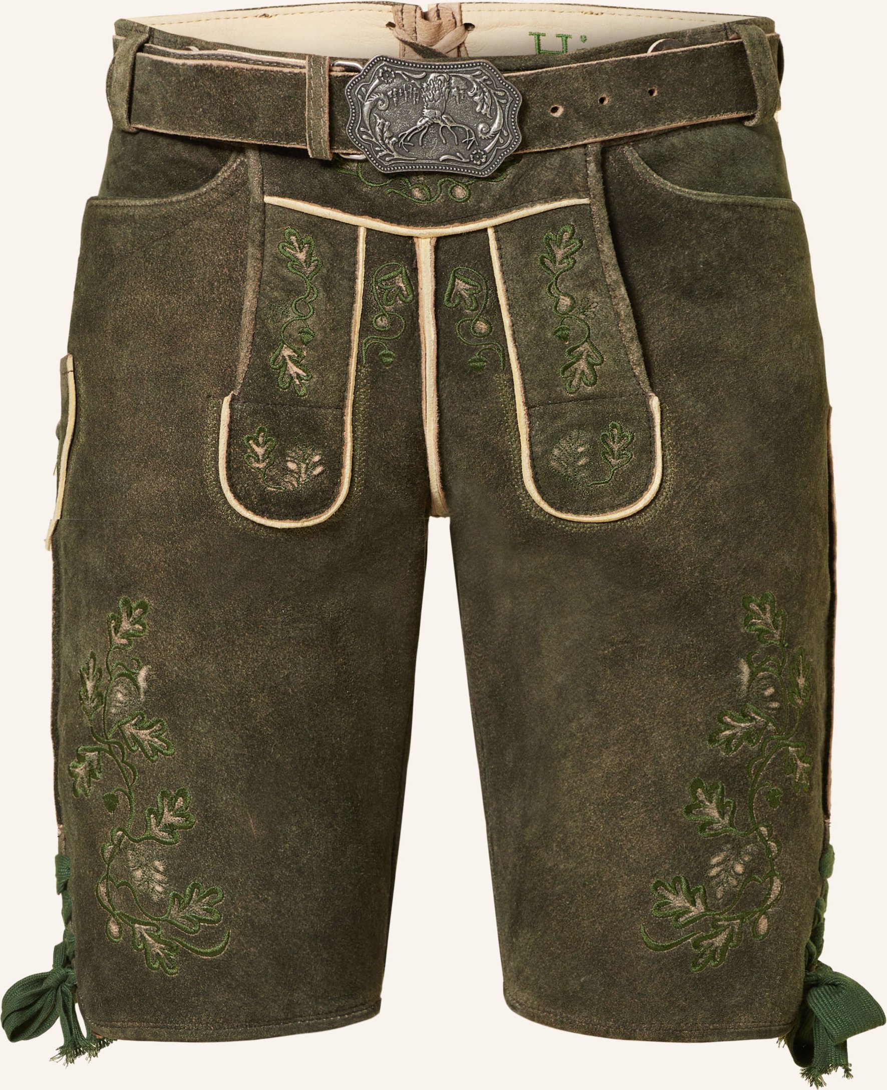 Hirscher Trachten-Lederhose Bamberg braun