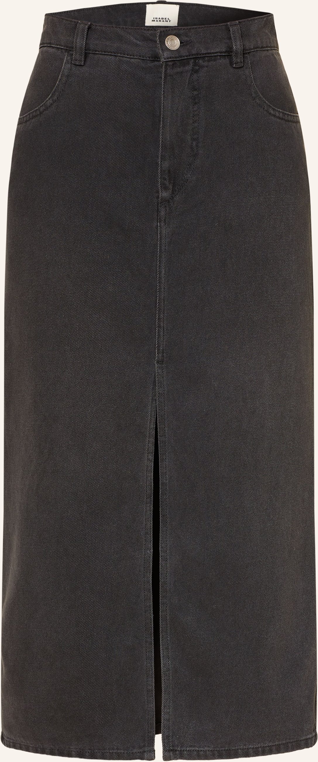 Marant Étoile Jeansrock Faharia schwarz