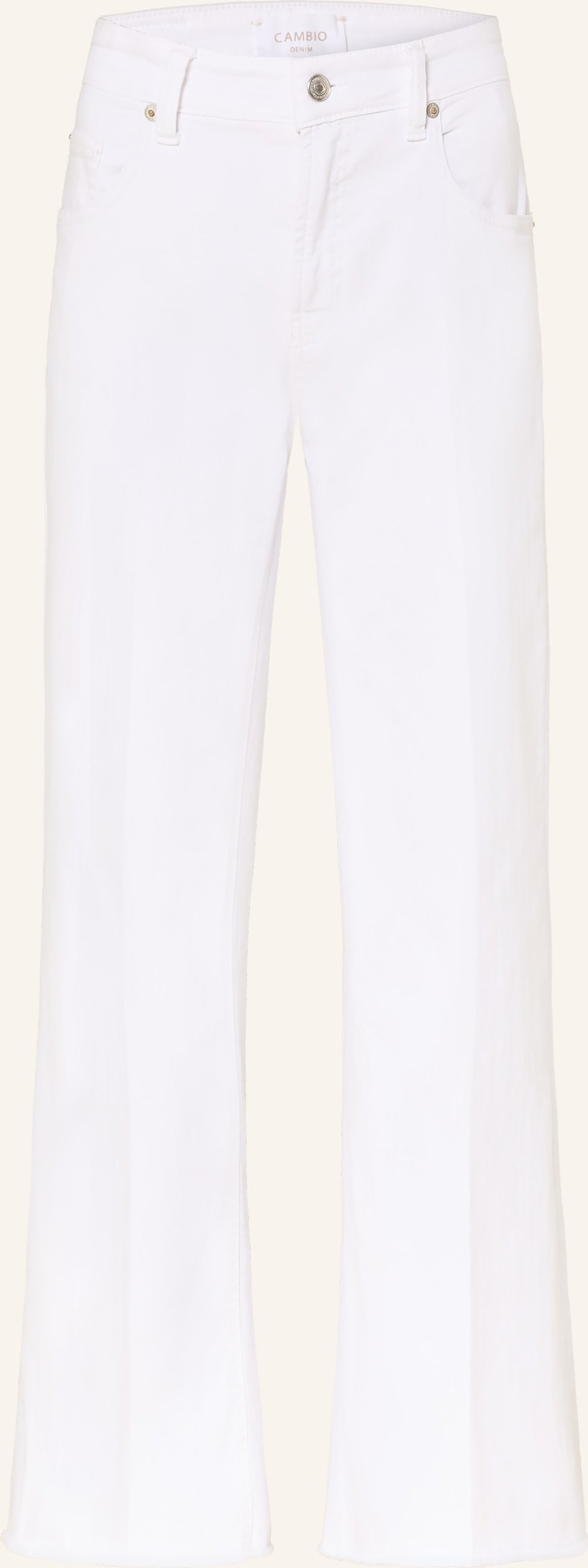 Cambio Cropped Jeans Felina weiss