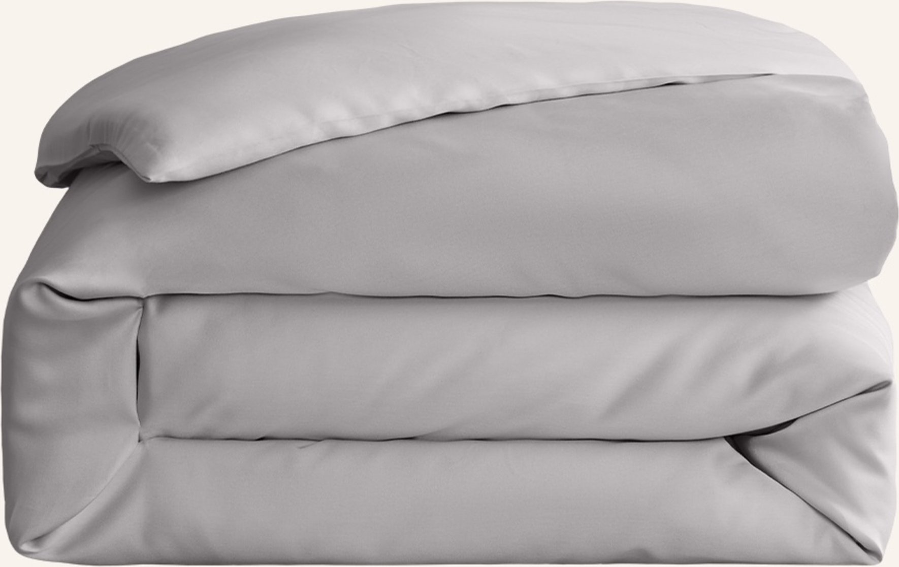 Royfort Bettbezug Baumwolle grau