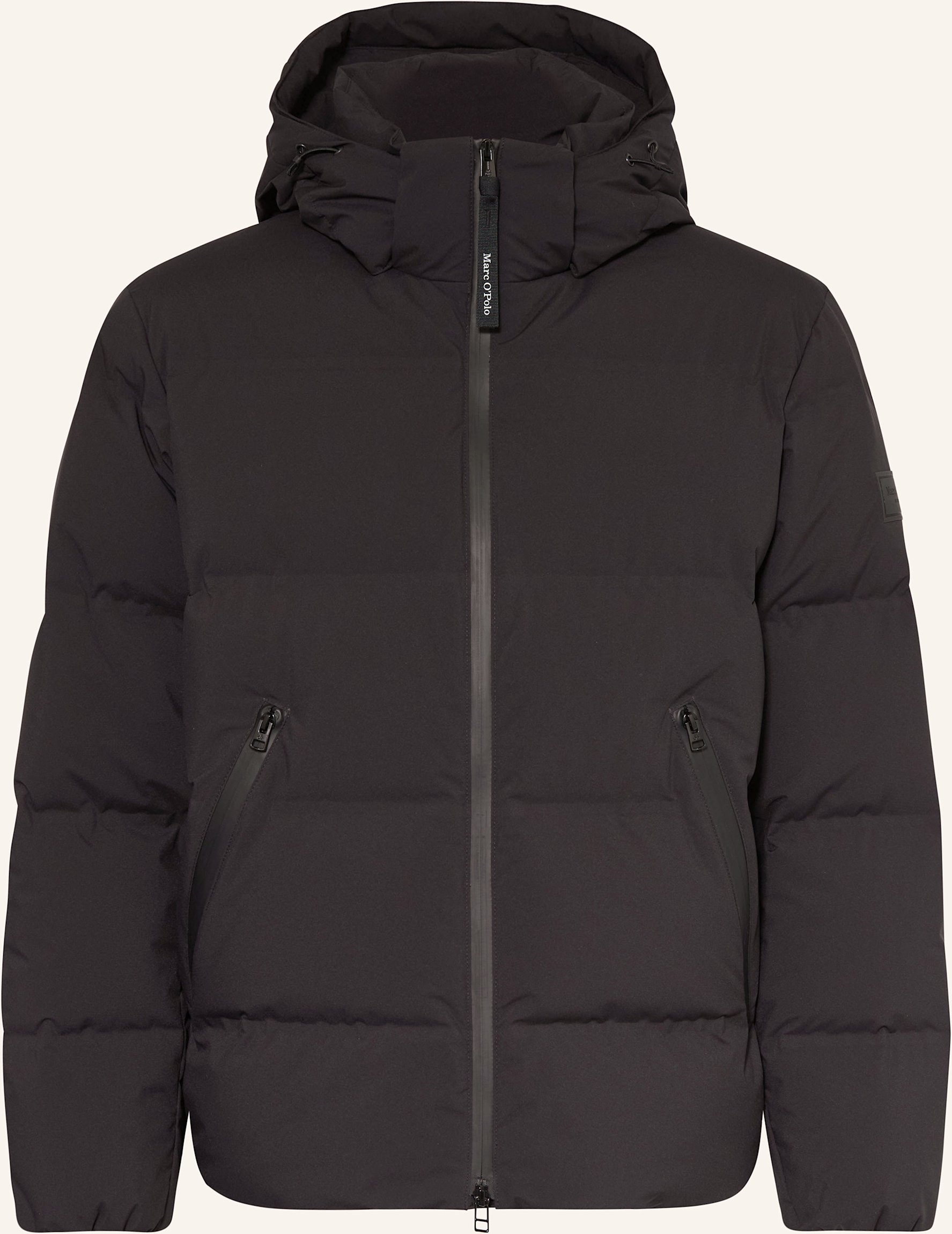 Marc O'polo Daunenjacke Mit Abnehmbarer Kapuze schwarz