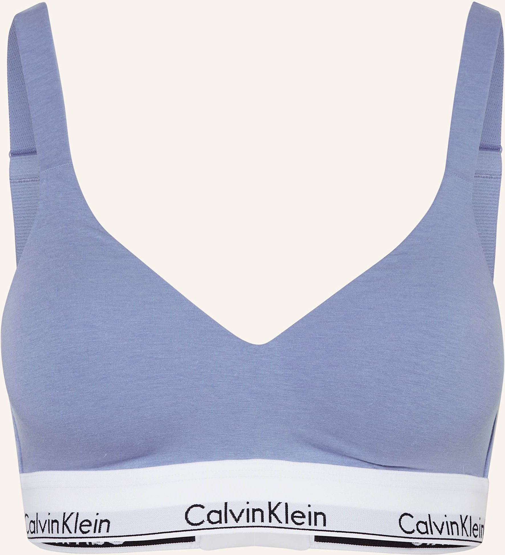 Calvin Klein Push-Up-Bh Icon Cotton Modal blau