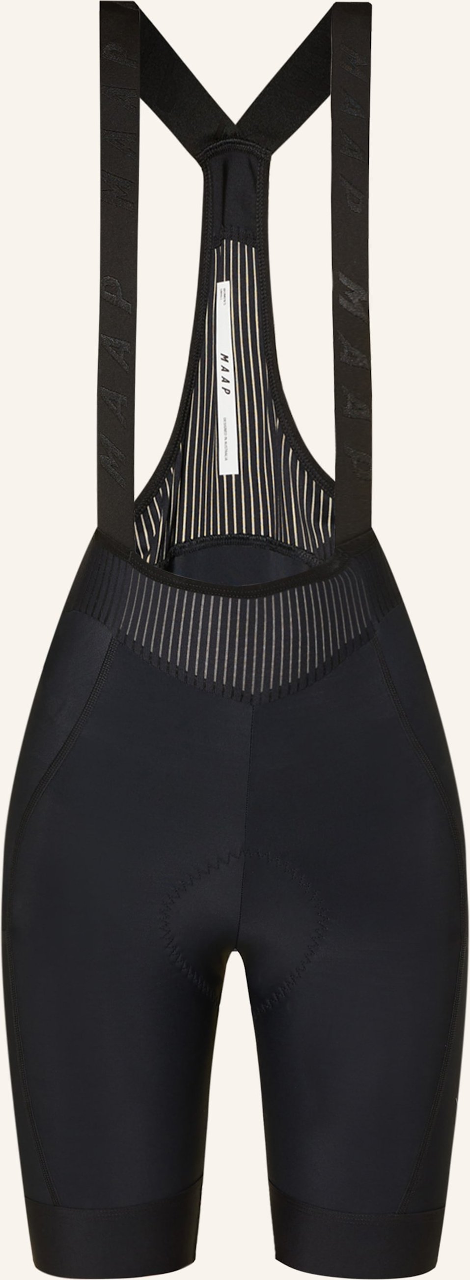 Maap Radhose Aerate Team Bb Evo Mit Trägern Und Gepolstertem Einsatz schwarz