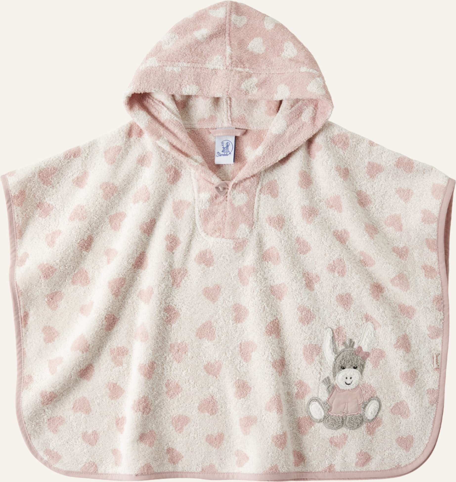 Sterntaler Poncho Emmi Girl pink
