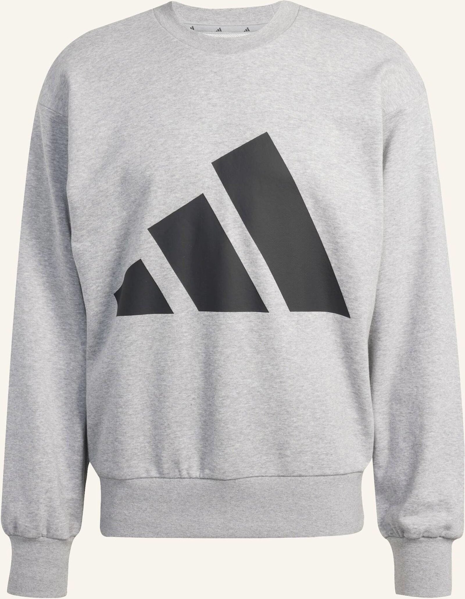 Thumbnail - Adidas Essentials Big Logo French Terry Sweatshirt grau