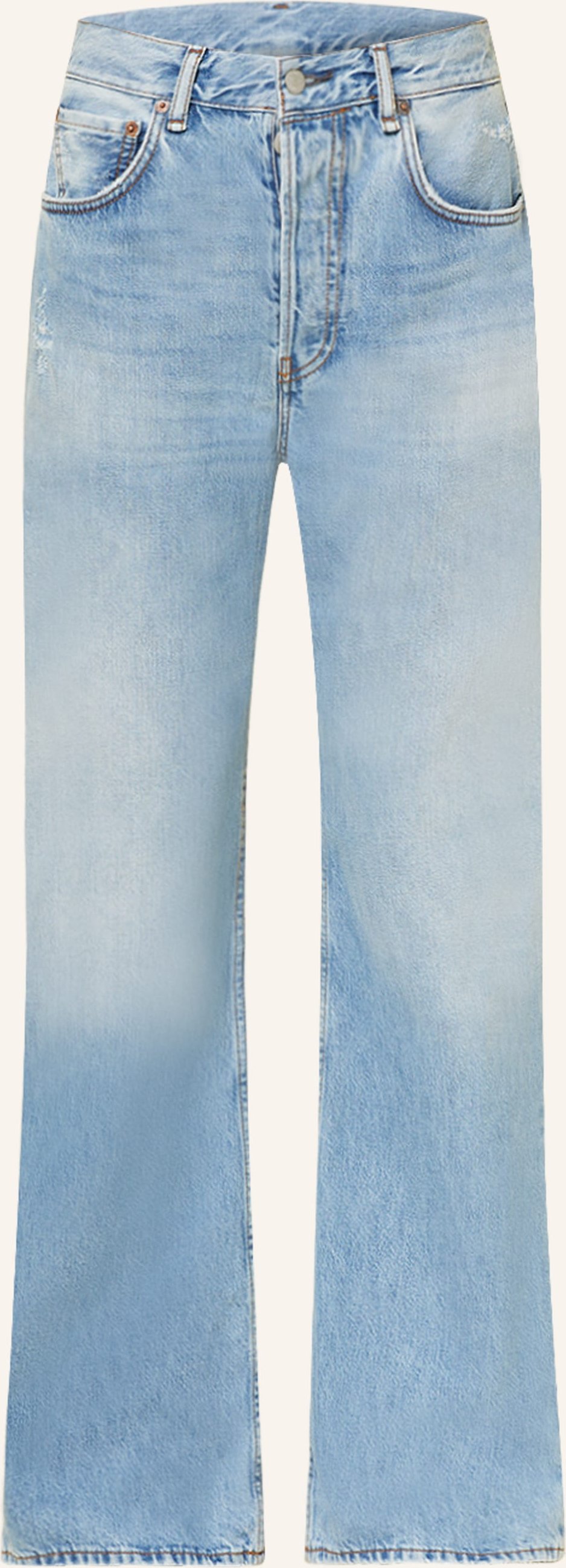 Acne Studios Straight Jeans blau