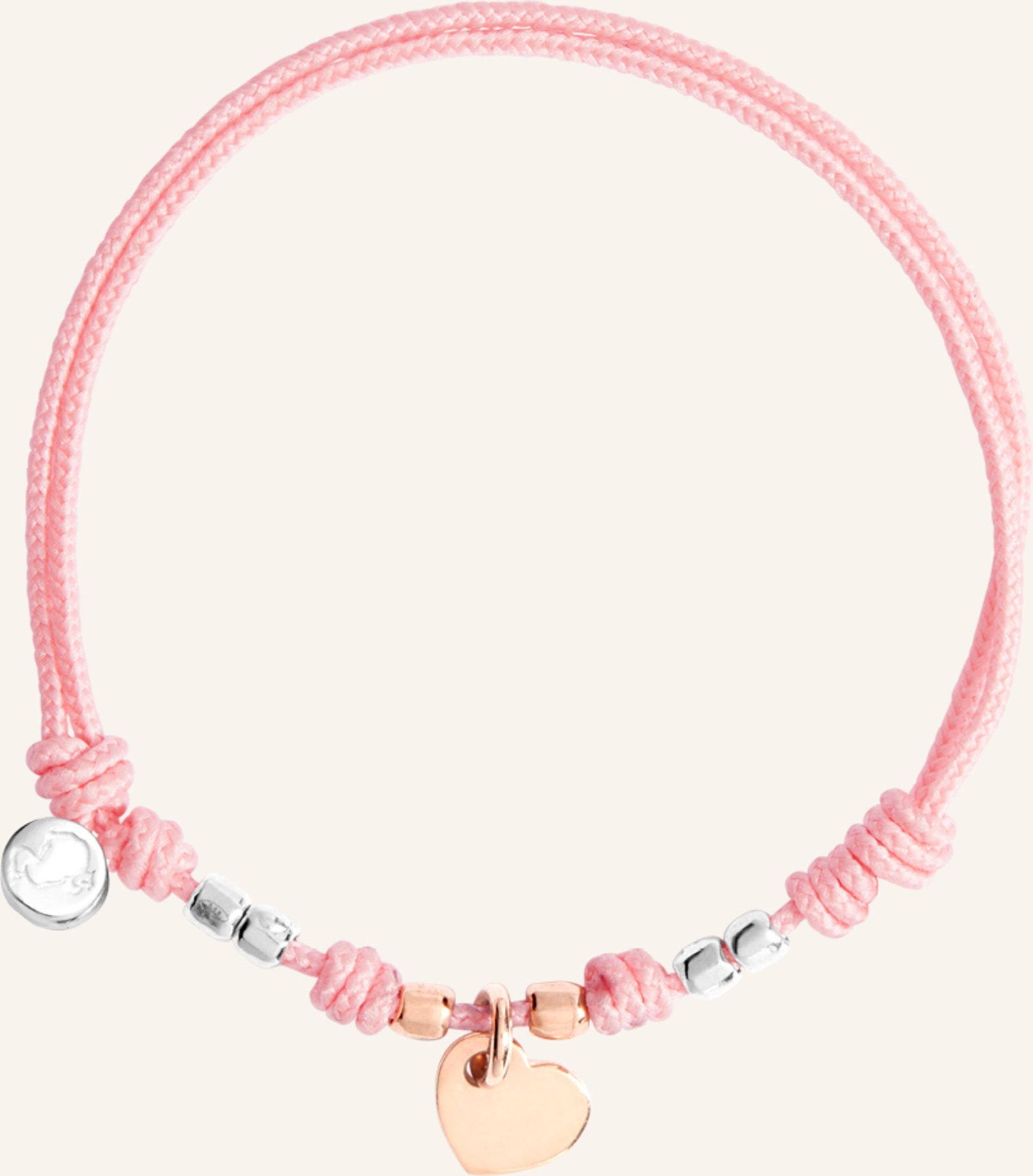 Dodo Armband Nature rosegold