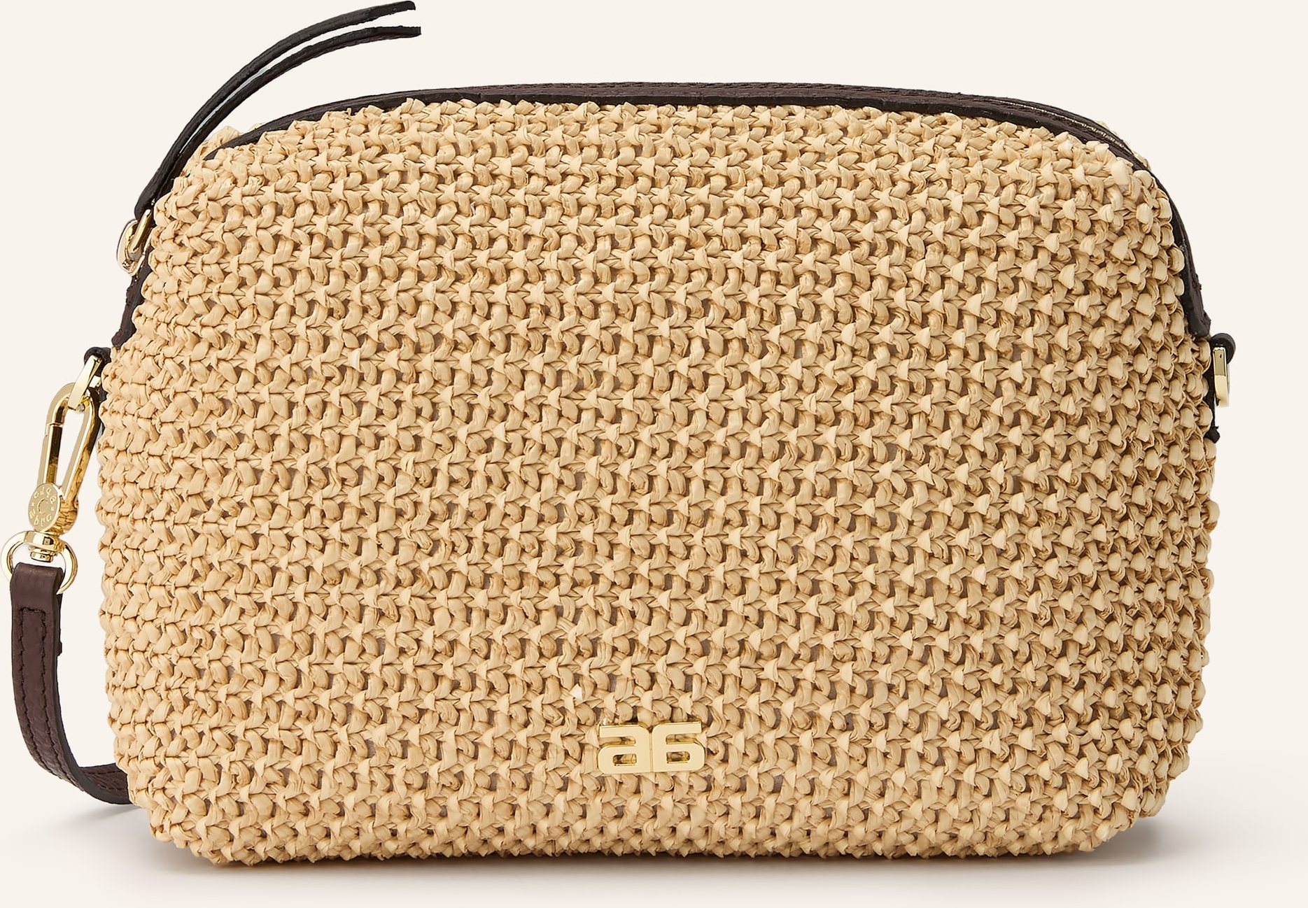 Abro Umhängetasche Kaia braun