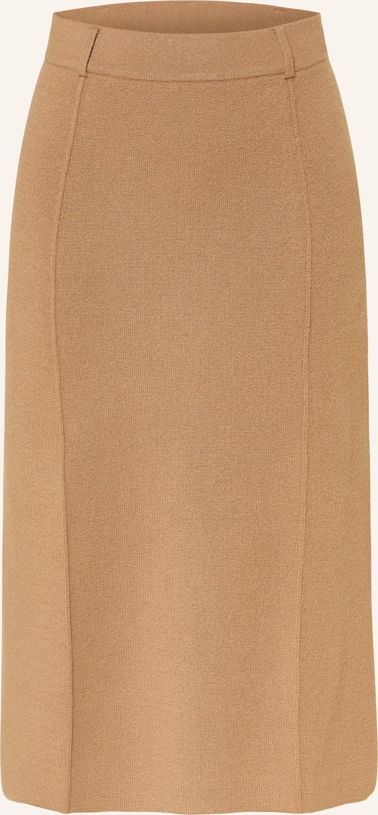 Lisa Yang Strickrock Aus Cashmere braun